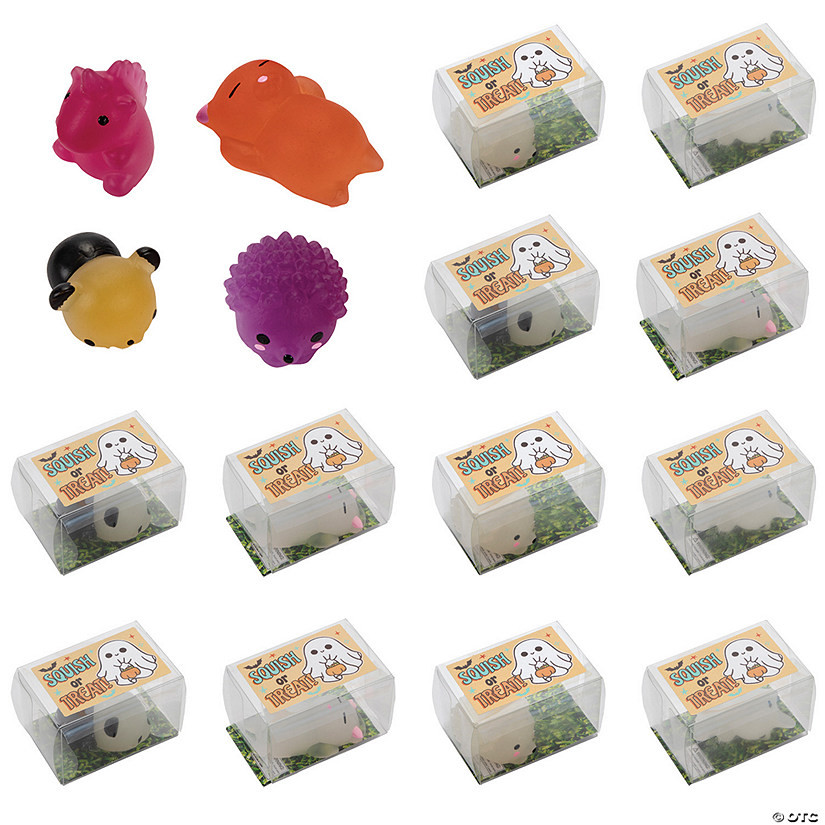 1 1/2" Mini Sunlight-Change Mochi Squishies with Handout Card for 12 | Oriental Trading Company
