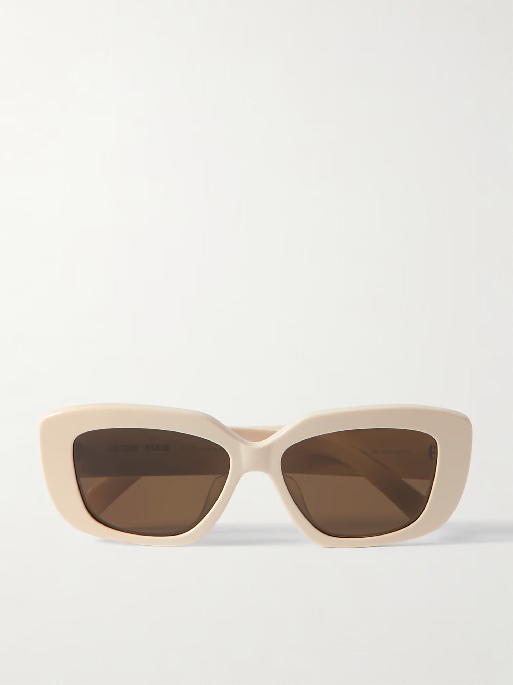 Triomphe rectangular-frame acetate sunglasses | NET-A-PORTER (UK & EU)