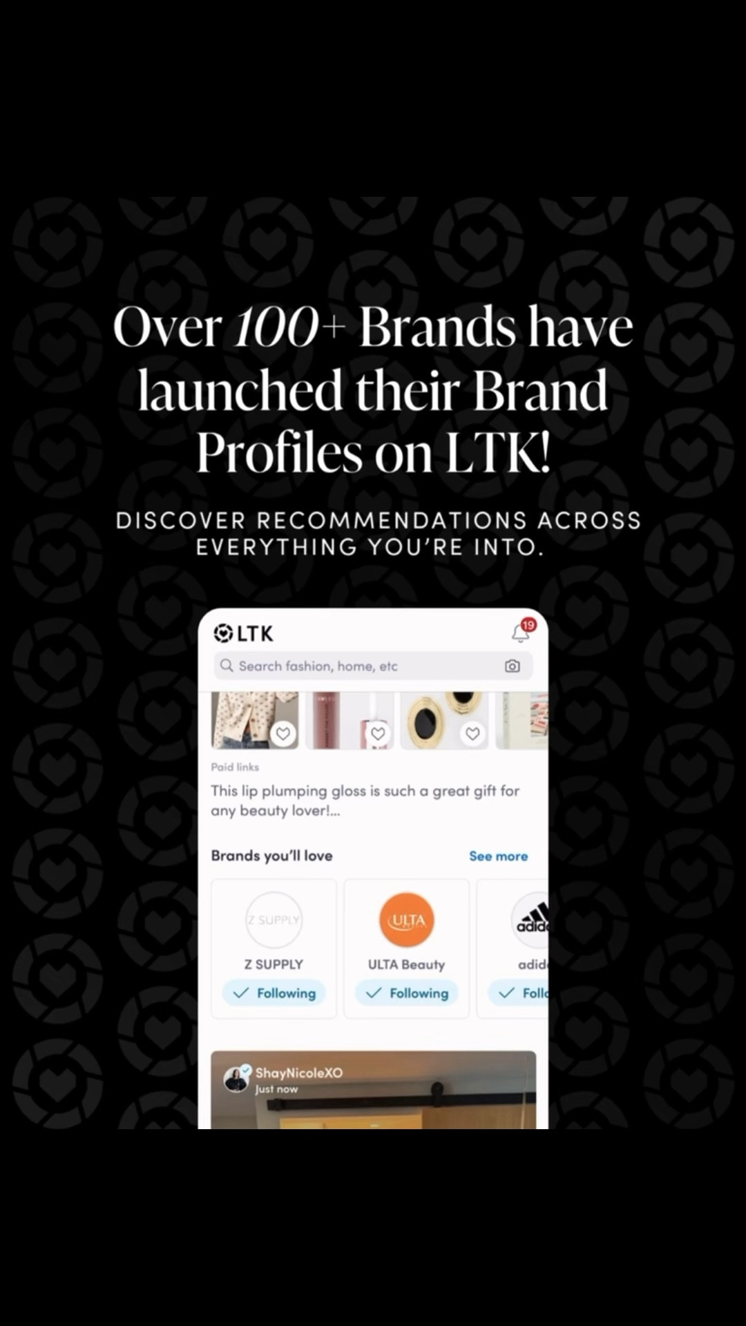 Over 100 brands curated their Brand Profiles on LTK in just one week 👀✨ 
