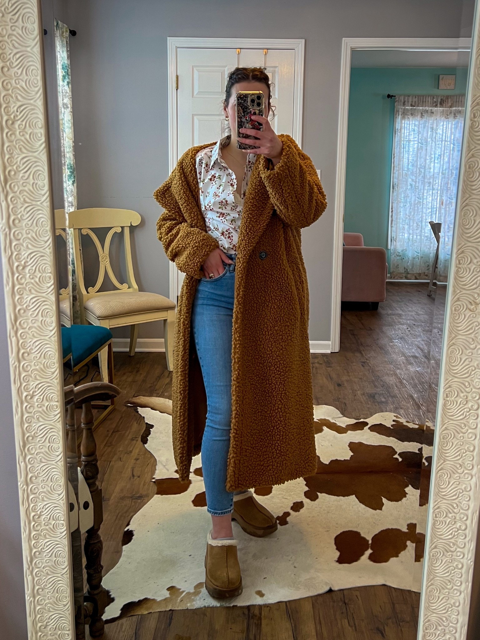 Classic button down shirt for work! Also this coat is one of my best sellers! @landsend
@UGG

#LTKPetite #LTKWorkwear #LTKSeasonal