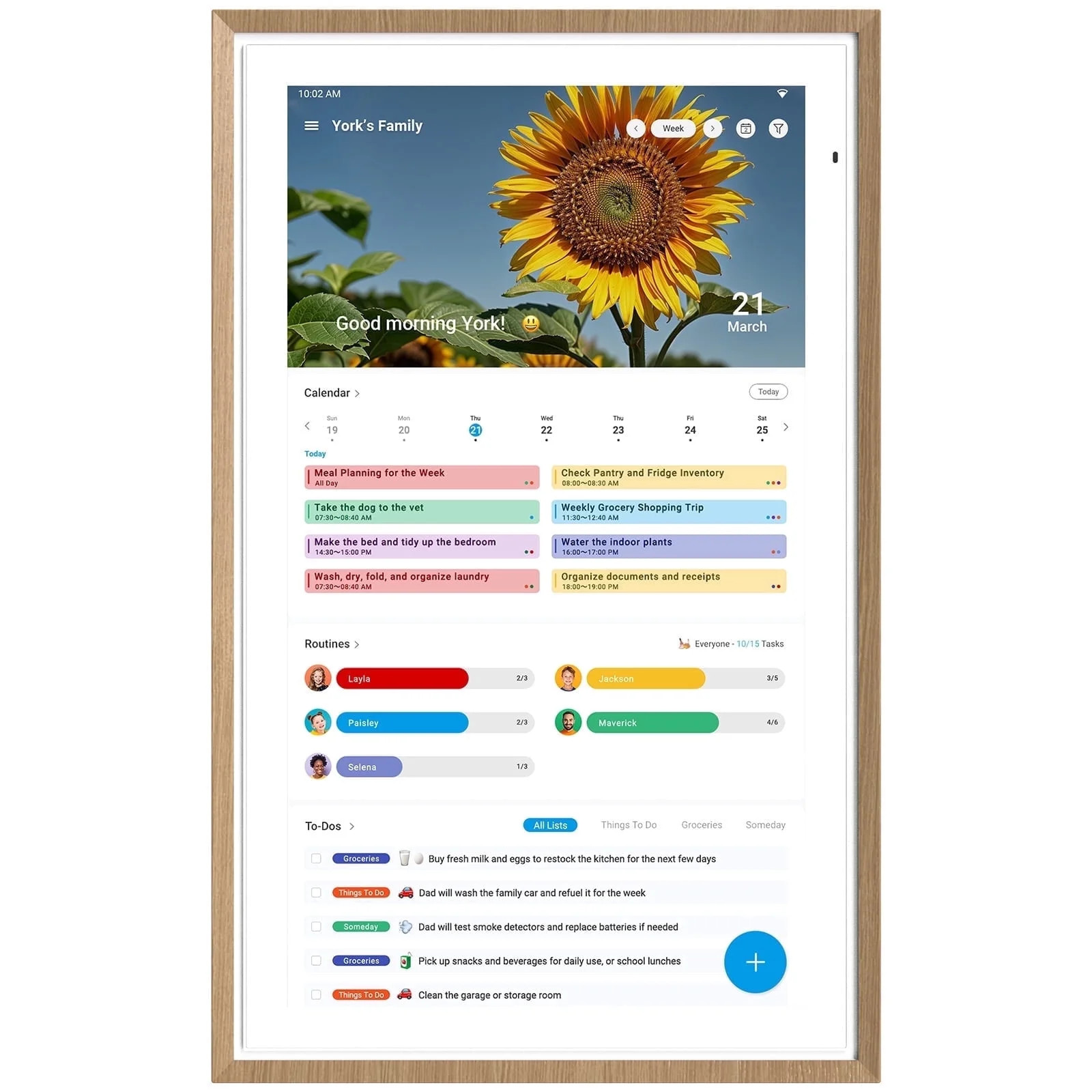 ApoloSign 15.6 inch Digital Calendar, Dual-Mode Smart Wall Planner & Interactive Display Electron... | Walmart (US)