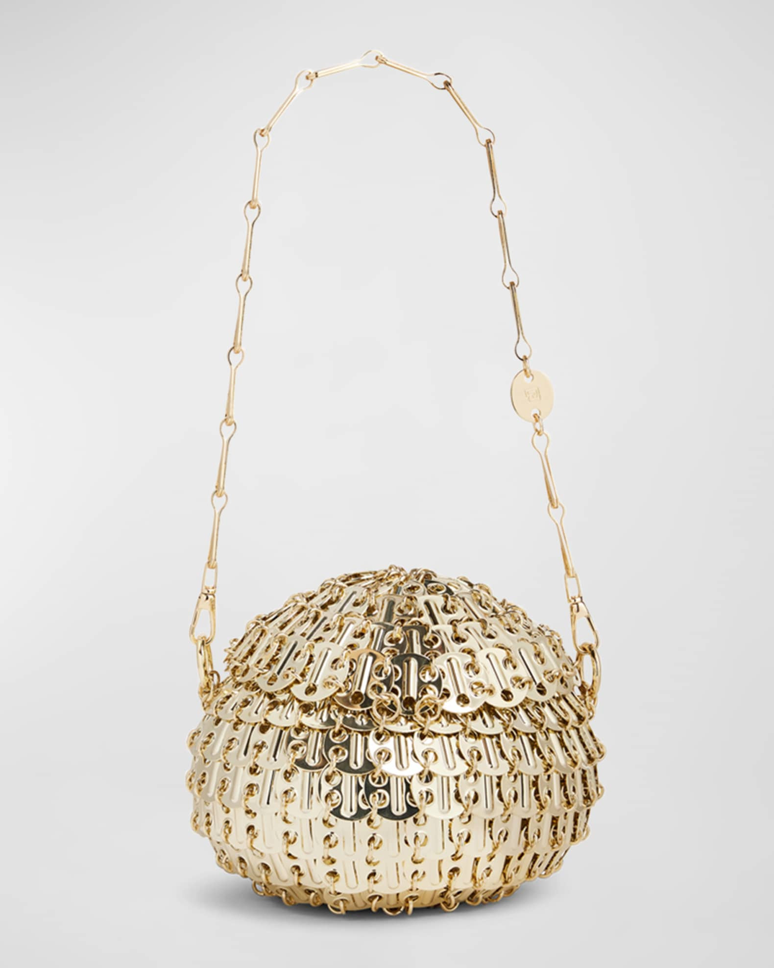 Rabanne 1969 Ball Chain Shoulder Bag | Neiman Marcus
