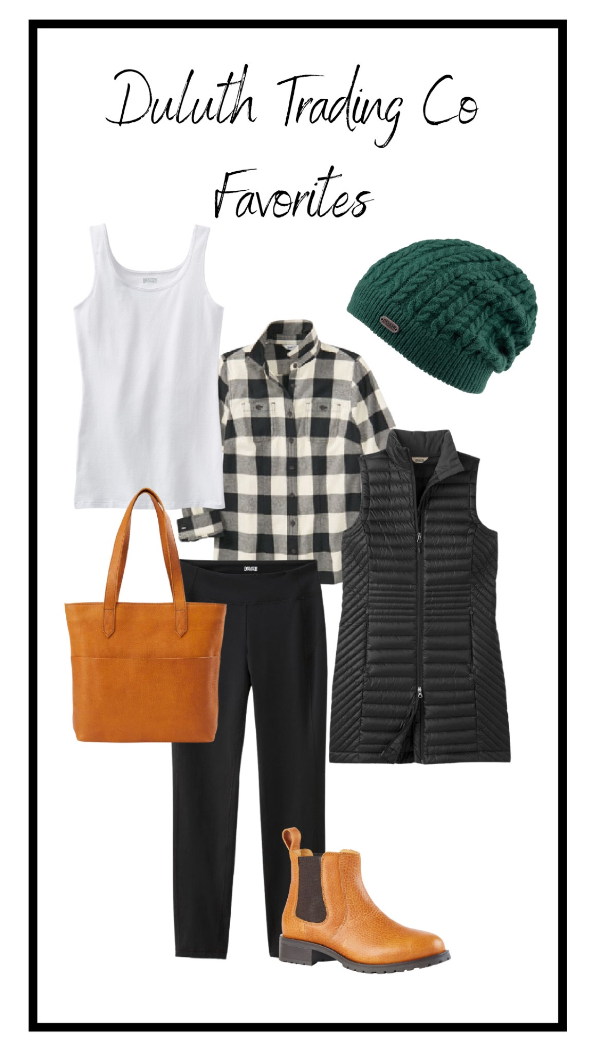 Duluth women has some REALLY cute stuff! Stretchy pants, adorable flannels, and a long puffer vest to keep out that chill. These cognac ankle booties make me drool! 

Winter outfit, outfit of the day, jeans, boots, booties, chukkas, gifts for her, mom friendly, kid friendly, winter outfit, travel outfit, vacation outfit, resort wear
#LTKHoliday #LTKCyberWeek

#LTKGiftGuide