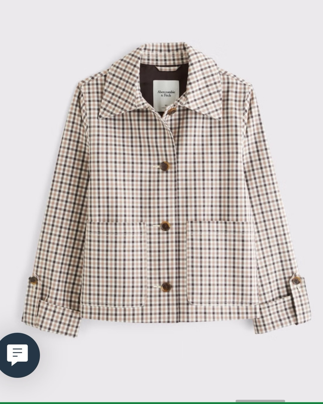 A-Line Short Trench Coat from Abercrombie & Fitch. Not a want but a need!

#LTKootd #LTKgrwm