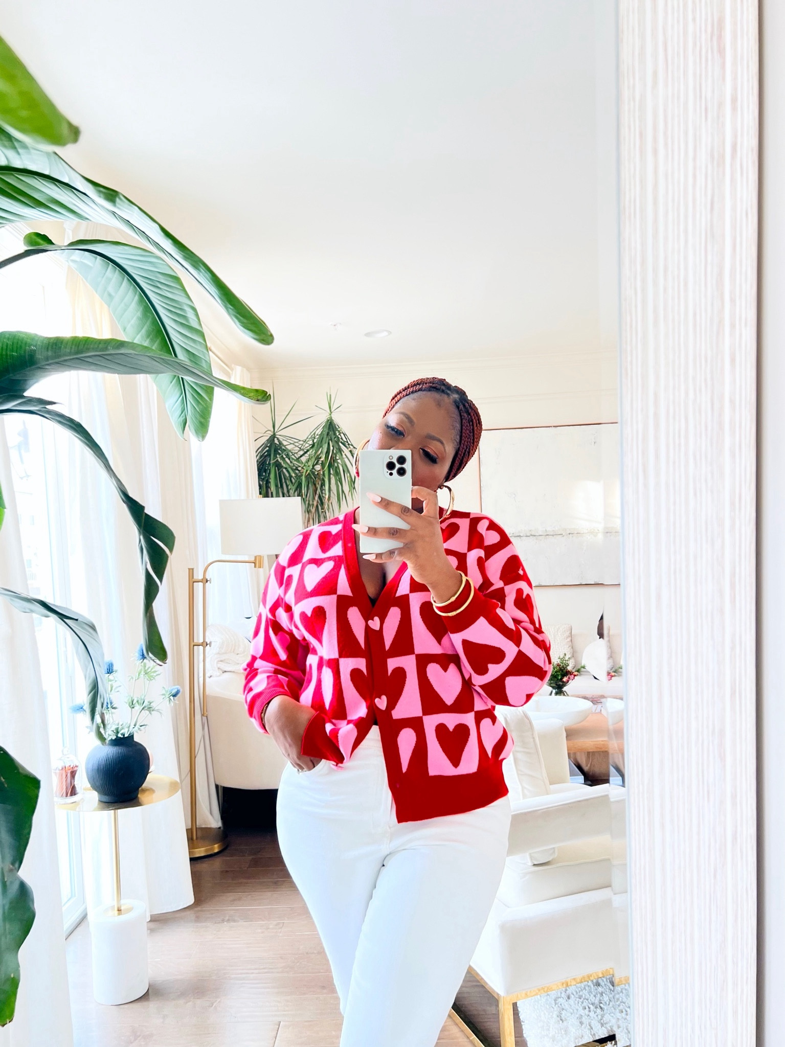 Valentine’s Day sweater at Target ! Loving this one because it’s also a cardigan so it’s pretty versatile. Pink and red , heart sweater, red sweater, Galentine’s day finds 

#LTKmidsize #LTKSeasonal #LTKGiftGuide