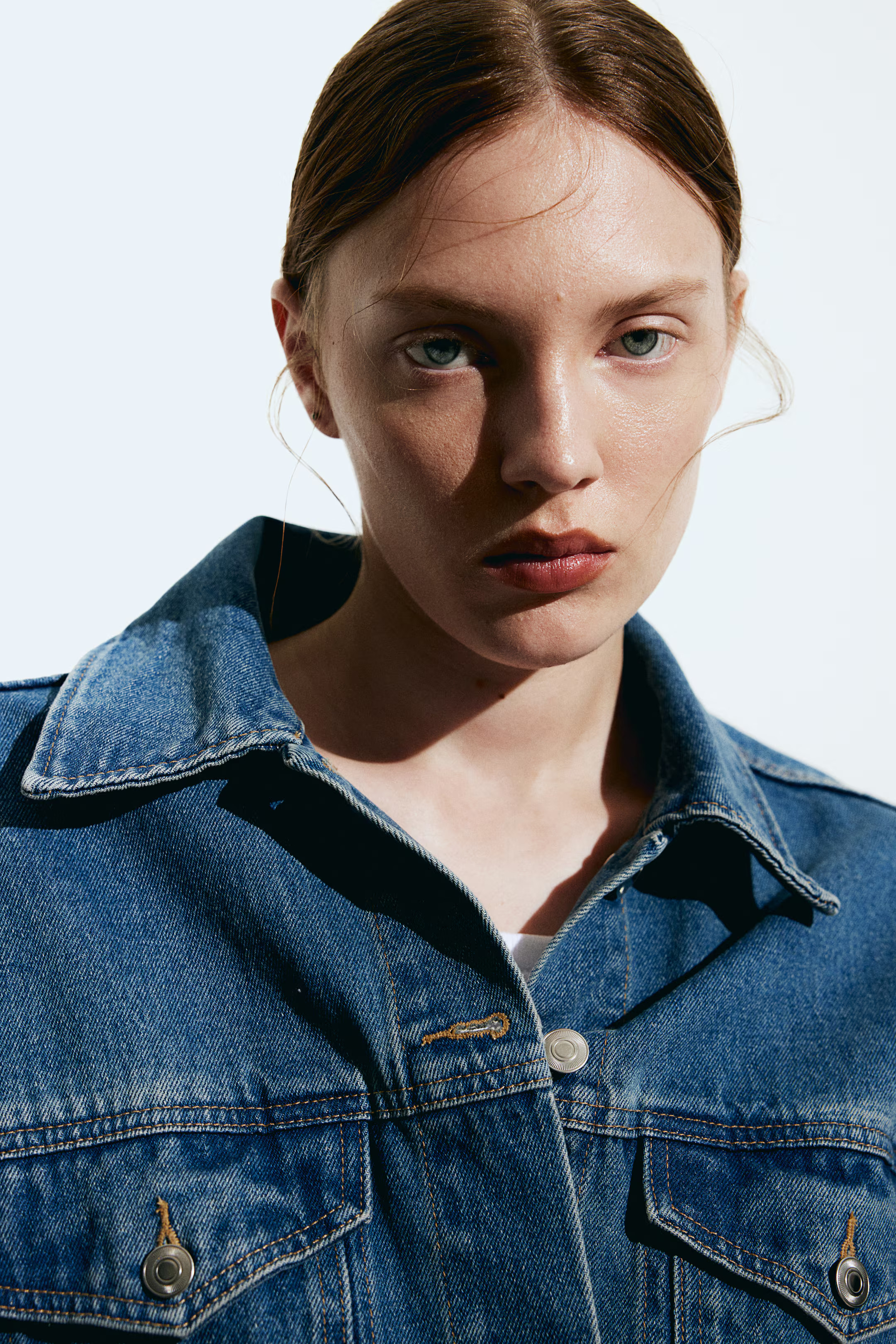 Loose Denim Jacket - Denim blue - Ladies | H&M US | H&M (US + CA)