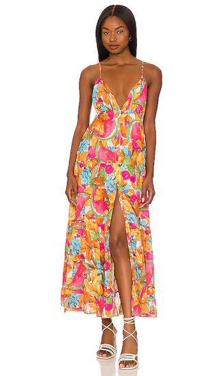 Oceane Maxi Dress in Juicy Print | Revolve Clothing (Global)