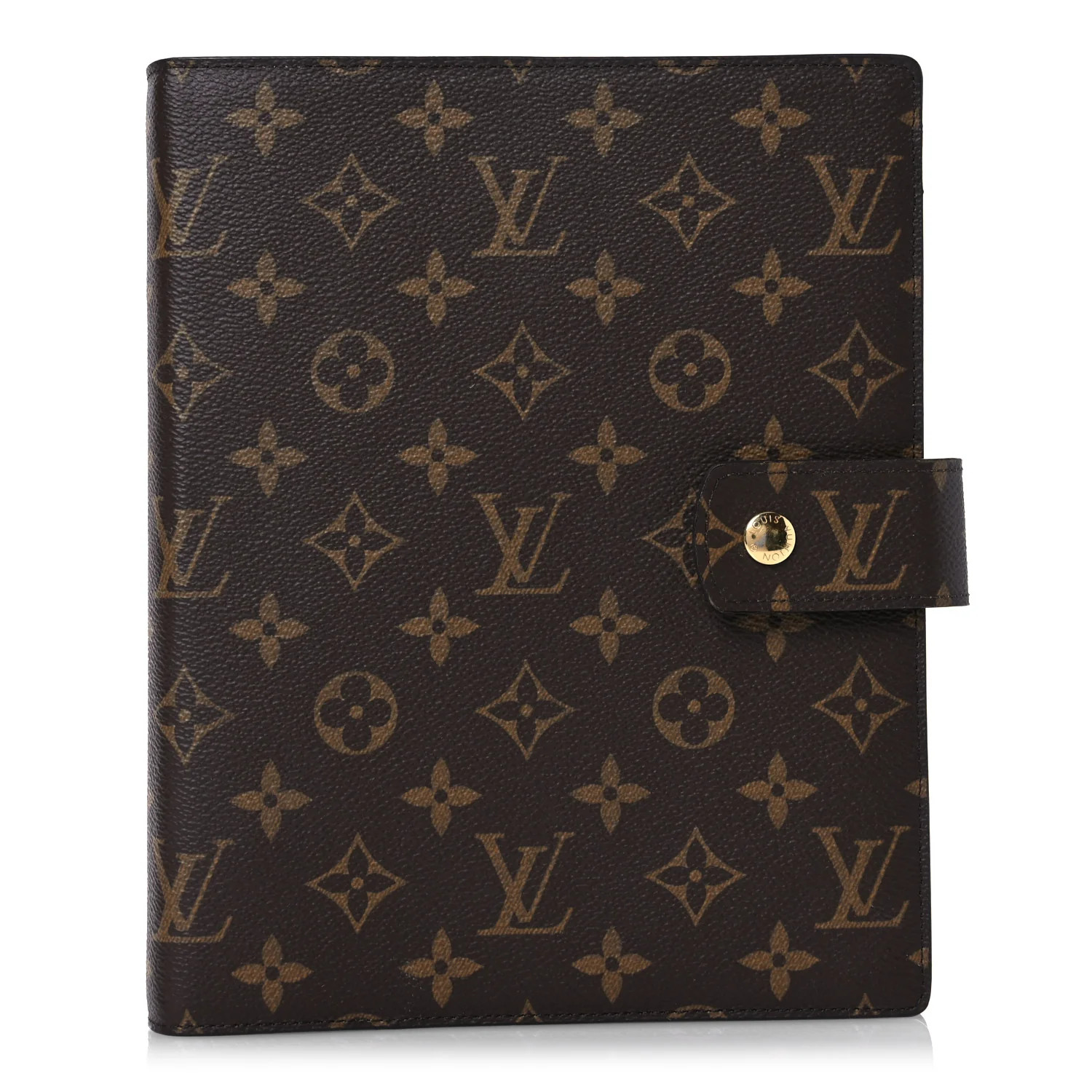 Monogram Large Ring Agenda Cover | FASHIONPHILE (US)