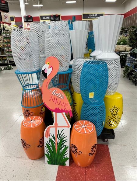 So bright and fun! Brightens up any backyard or porch and the price is amazing on these outdoor tables. Perfect for a cup with iced tea or a margarita! 

#LTKSeasonal #LTKfamily #LTKhome