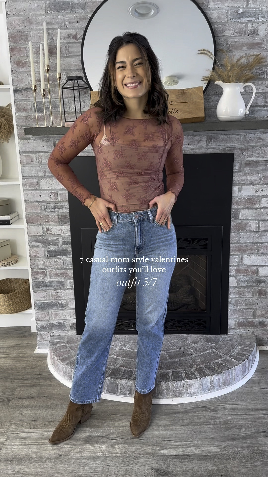Sharing 7 casual mom style valentines outfits you’ll love. 💟 Loving this lacey top. 

The perfect Valentine’s Day outfit, lace top outfit, mom outfit idea, casual outfit idea, Valentine’s Day, style over 30, free people style, February outfit idea, What to wear for Valentine’s Day 

#momoutfit #momoutfits #dailyoutfits #dailyoutfitinspo #whattoweartoday #casualoutfitsdaily #freepeoplestyle #styleover30 #winteroutfitideas #valentinesdayoutfitideas #valentinesdayoutfit #vdayoutfit 


#LTKstyletip #LTKfindsunder100 #LTKfindsunder50
