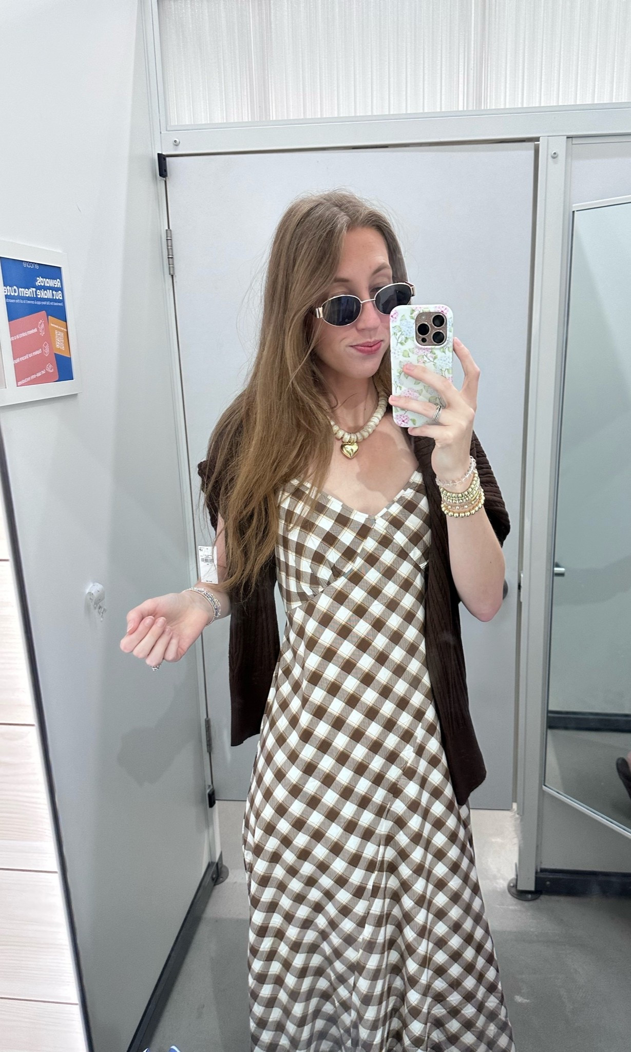 This handkerchief check dress🤩🤎 perfect to transition into fall!

#LTKootd #LTKgrwm #LTKselfcare