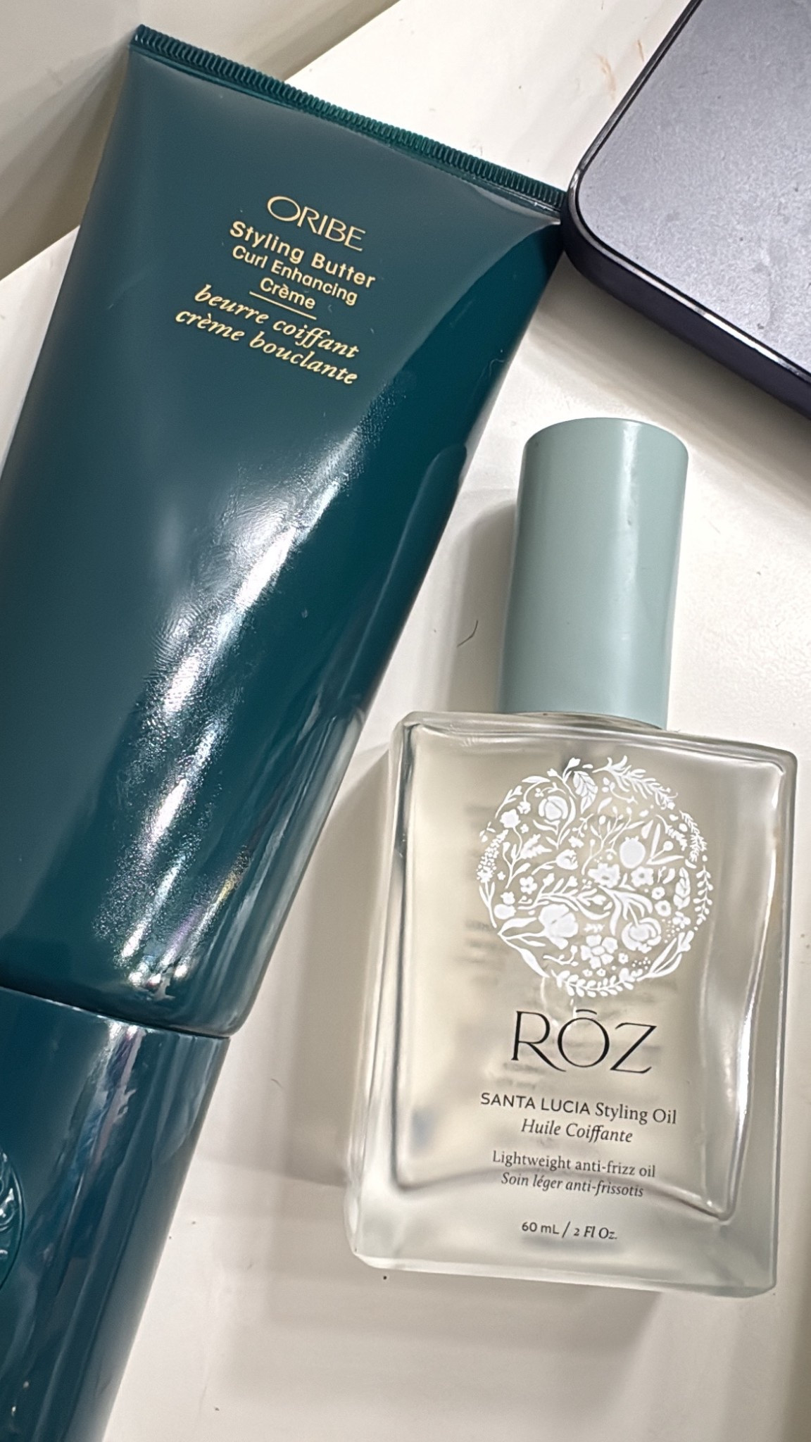 Oribe Styling Butter + Rōz Styling Oil #oribe #roz #haircare #dryhair 

#LTKselfcare #LTKBeauty