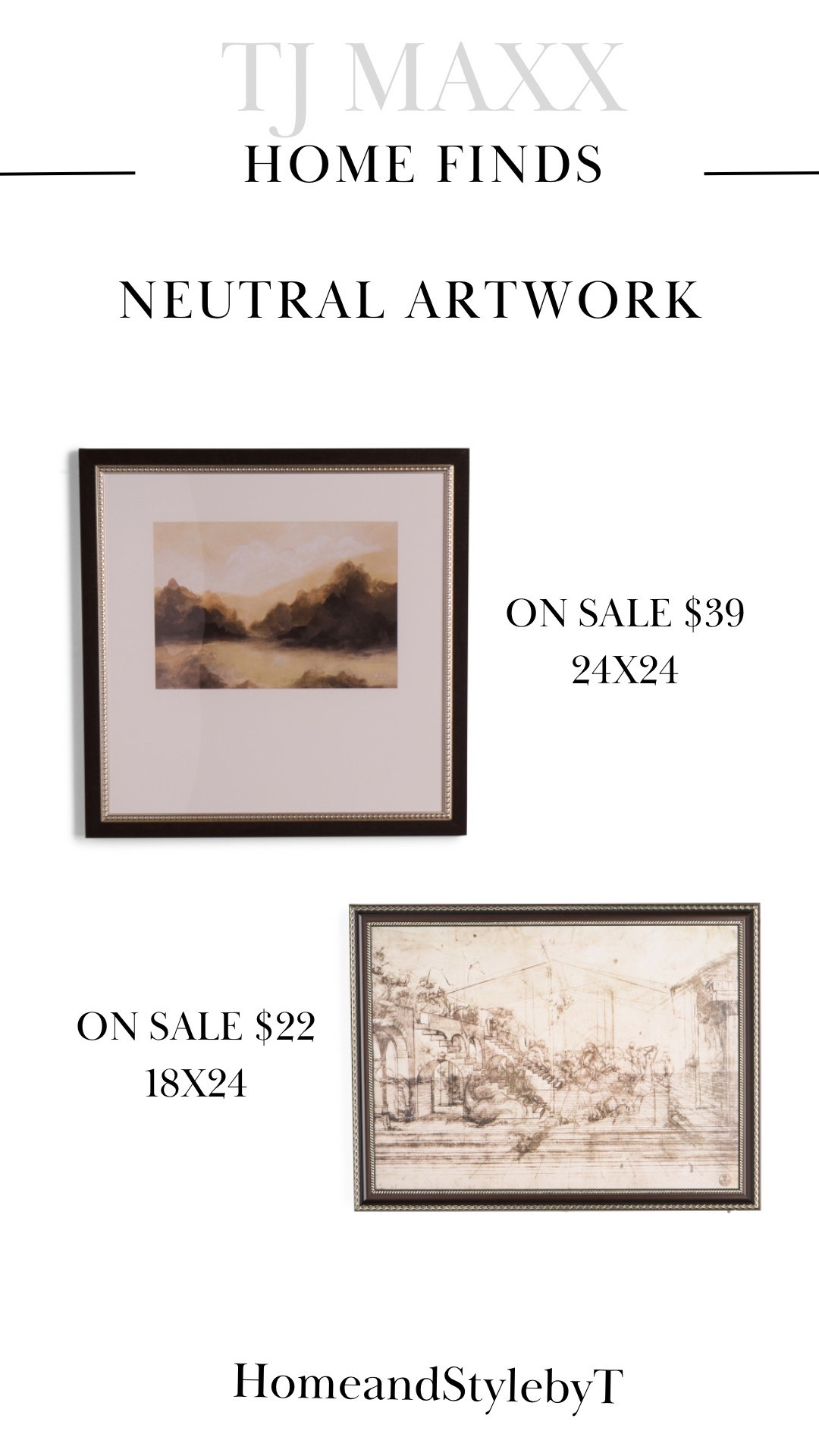 Perfect neutral wall art #tjmaxx 

#LTKSaleAlert #LTKHome