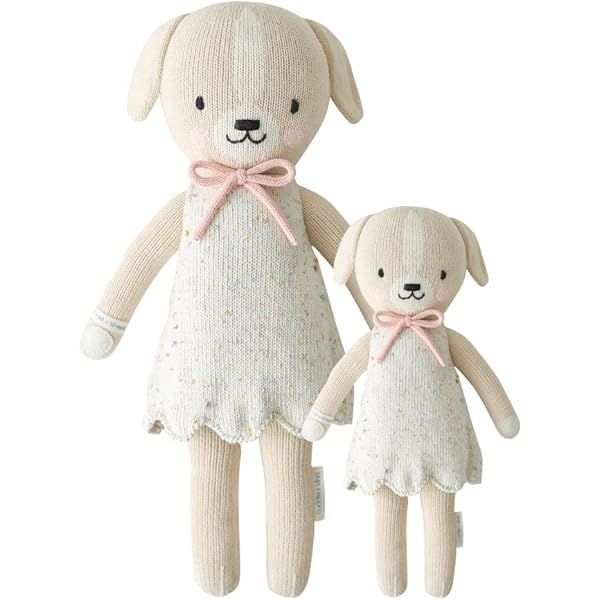 cuddle + kind Charlotte The Dog Little 13" Hand-Knit Doll – 1 Doll = 10 Meals, Fair Trade, Heirloom  | Amazon (US)