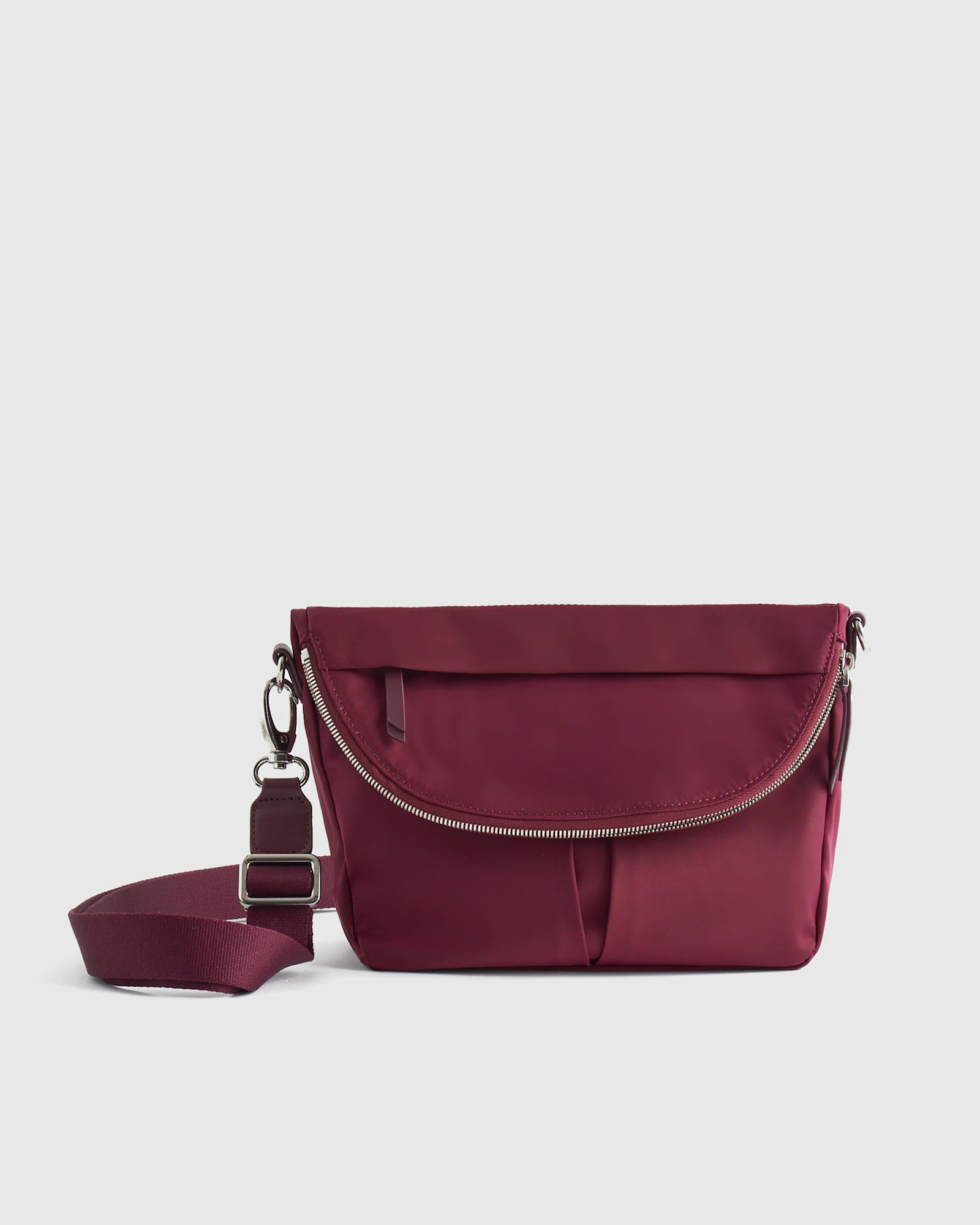 Revive Nylon Foldover Crossbody | Quince