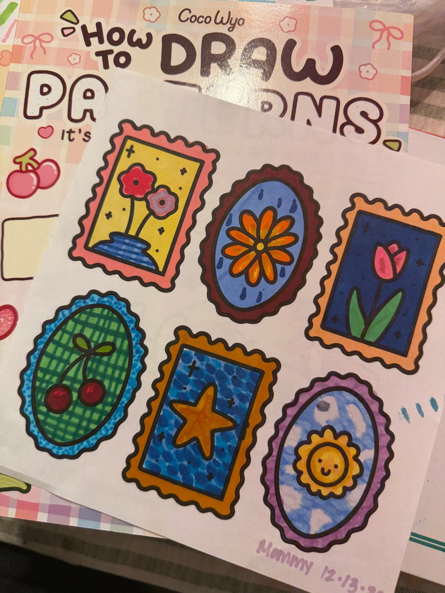 Snow day activity for Rebecca and I. It was so relaxing and fun  She loves this specific brand of alcohol markers and insists they have to be a brush tip and fine tip - not chisel. 

It's really fun to play with color and blending. Highly recommend getting the bow to draw patterns book too because it helps give you ideas. Oh and you'll need some white gel pens because that's what you use for detail work. These are my favorite white gel pens! 

#LTKmomlife #LTKGiftGuide