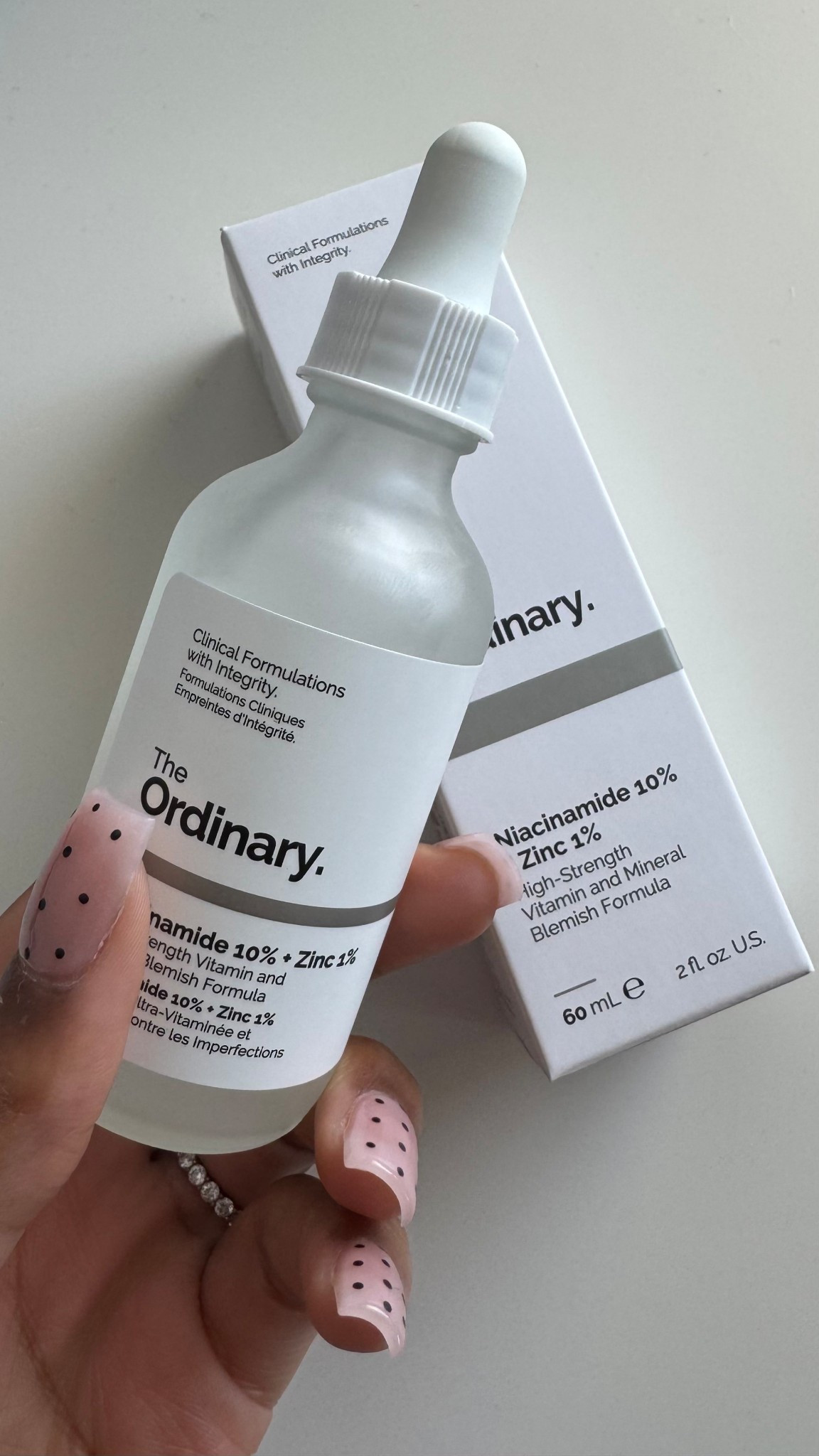 this ordinary niacinamide serum is a staple in my skincare routine 🫧￼