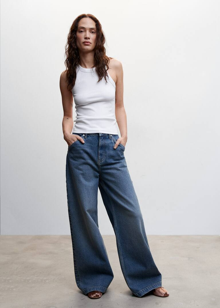 Search: ribbed cotton blend top (103) | Mango United Kingdom | MANGO (UK)