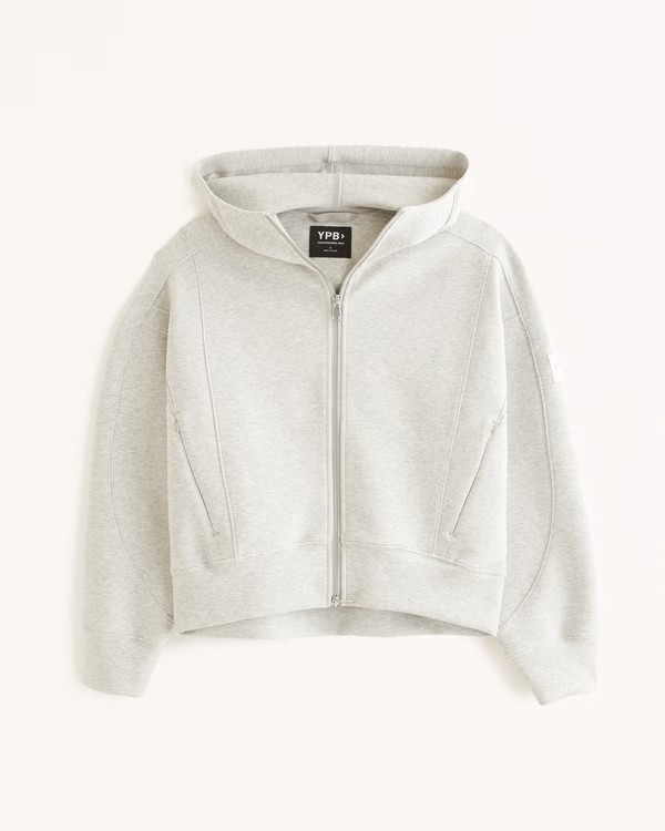 YPB neoKNIT MAX Full-Zip Hoodie | Abercrombie & Fitch (US)