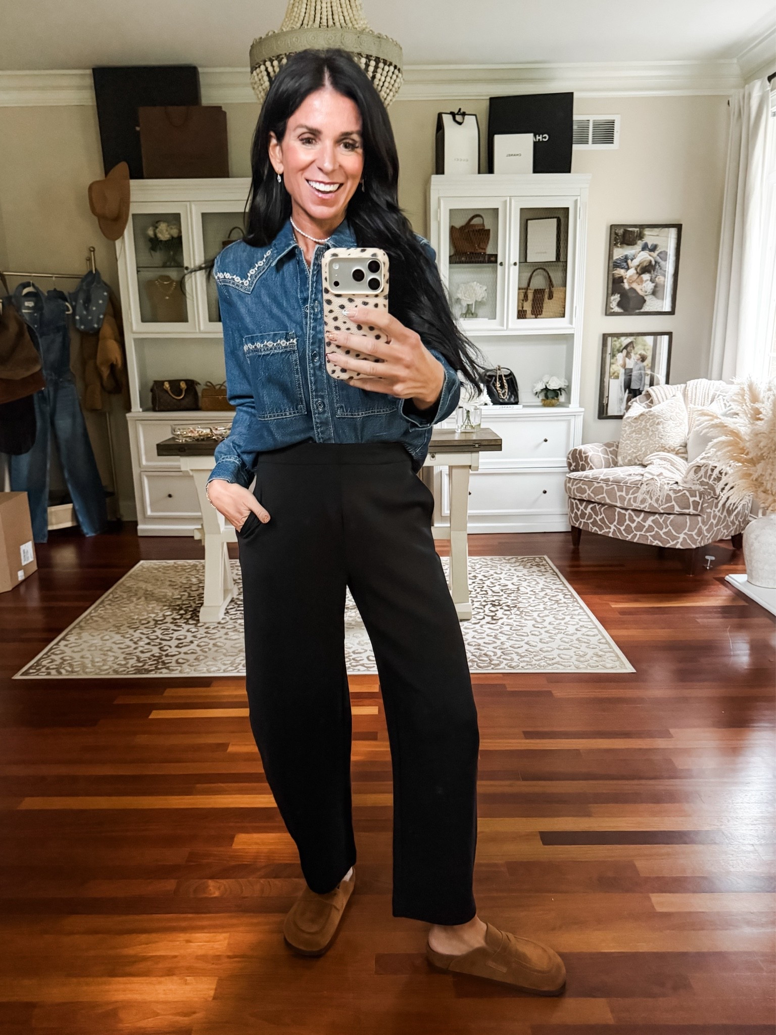 The black ruti look for less pants are incredible! I’ll be living in them
Wearing an XS and small top

#LTKootd #LTKSeasonal #LTKSaleAlert