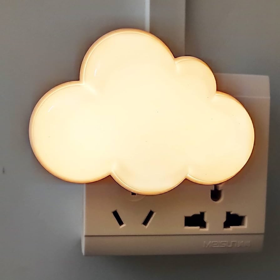 AUSAYE LED Night Light Plug in Lamp Cloud Night Light Mini Pretty Night Lights for Adults Kids Ni... | Amazon (US)