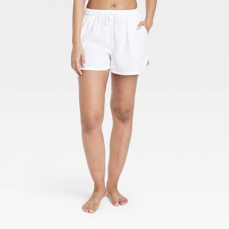 Women's Cotton Gauze Shorts - Stars Above™ | Target