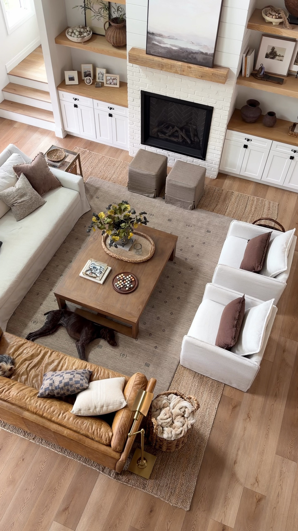 Cozy classic casual views of our living room✨

@Wayfair  @mcgeeandco 

Living room, living room layout, accent chairs, coffee table, coffee table decor, living room decor, pottery barn couch, Wayfair finds, living room home finds

#LTKHome