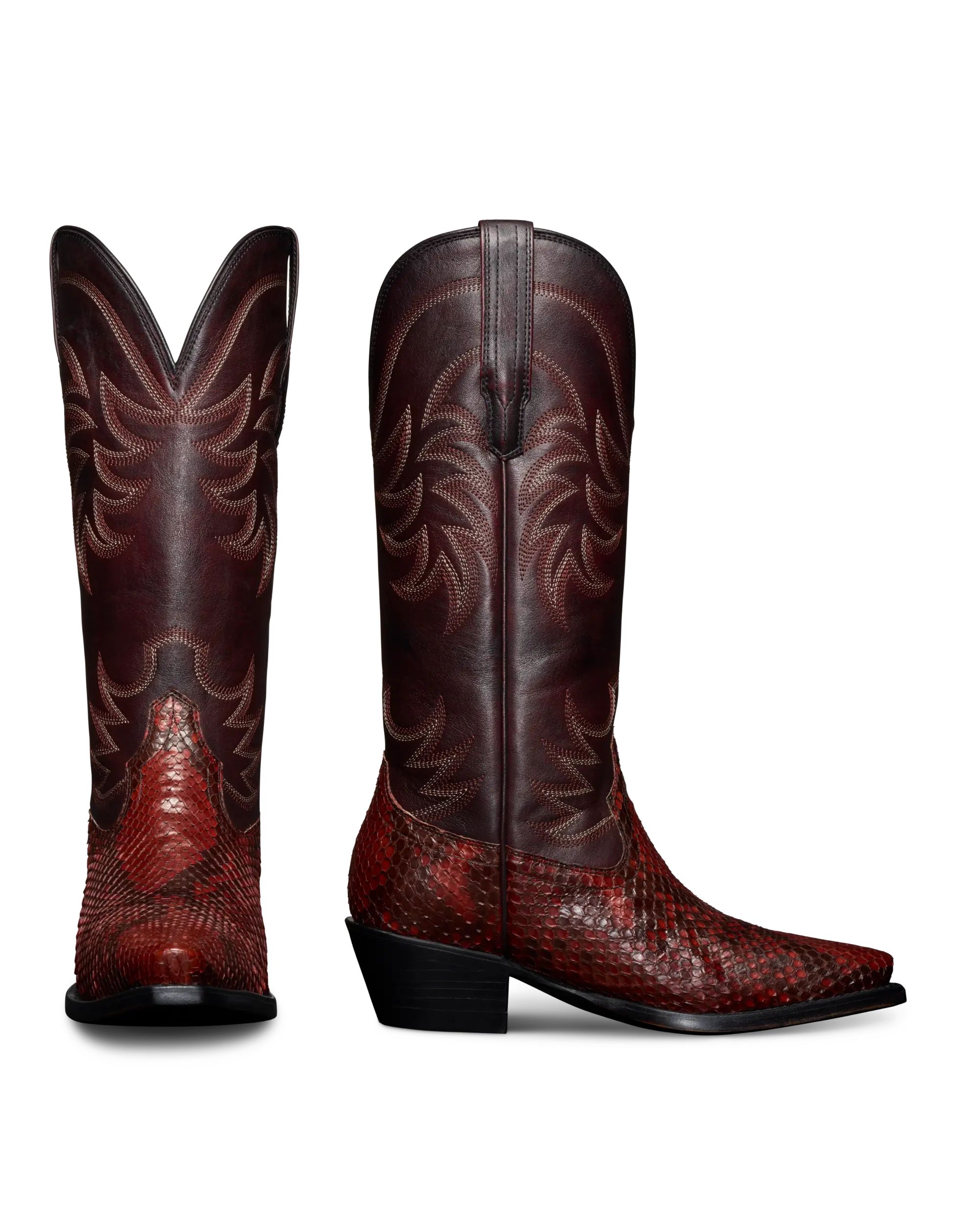 Women's Cowgirl Boots | The Annie - Burgundy | Tecovas | Tecovas