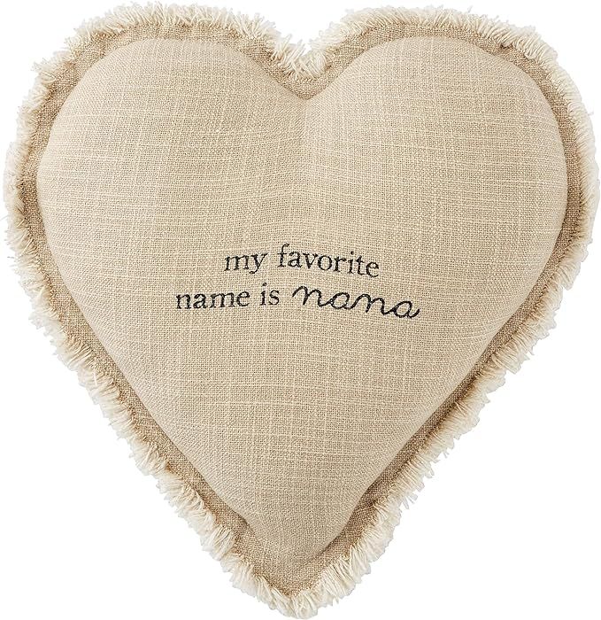 Mud Pie Grandma Heart Pillow, Nana | Amazon (US)