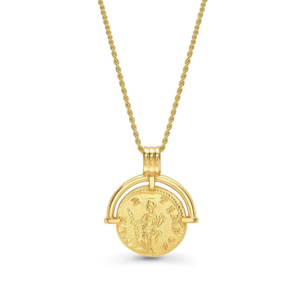 Lucy Williams Roman Arc Coin Necklace | Missoma