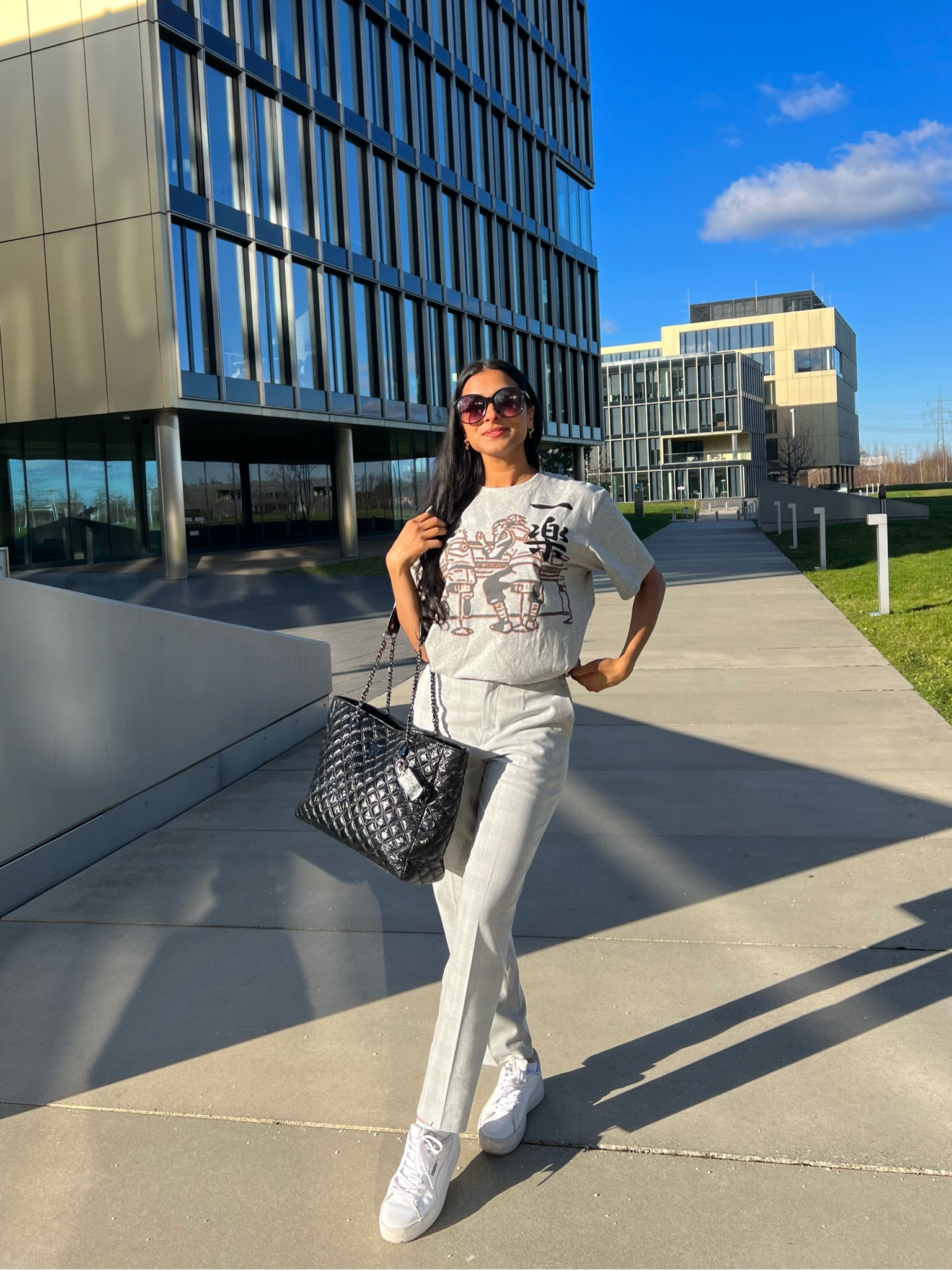 I‘m wearing Size: XS in the Pants and Size: S in t-Shirt. 🤍🫶🏽
@uniqloeurope @shop.ltk 

#LTKSeasonal #LTKworkwear #LTKeurope