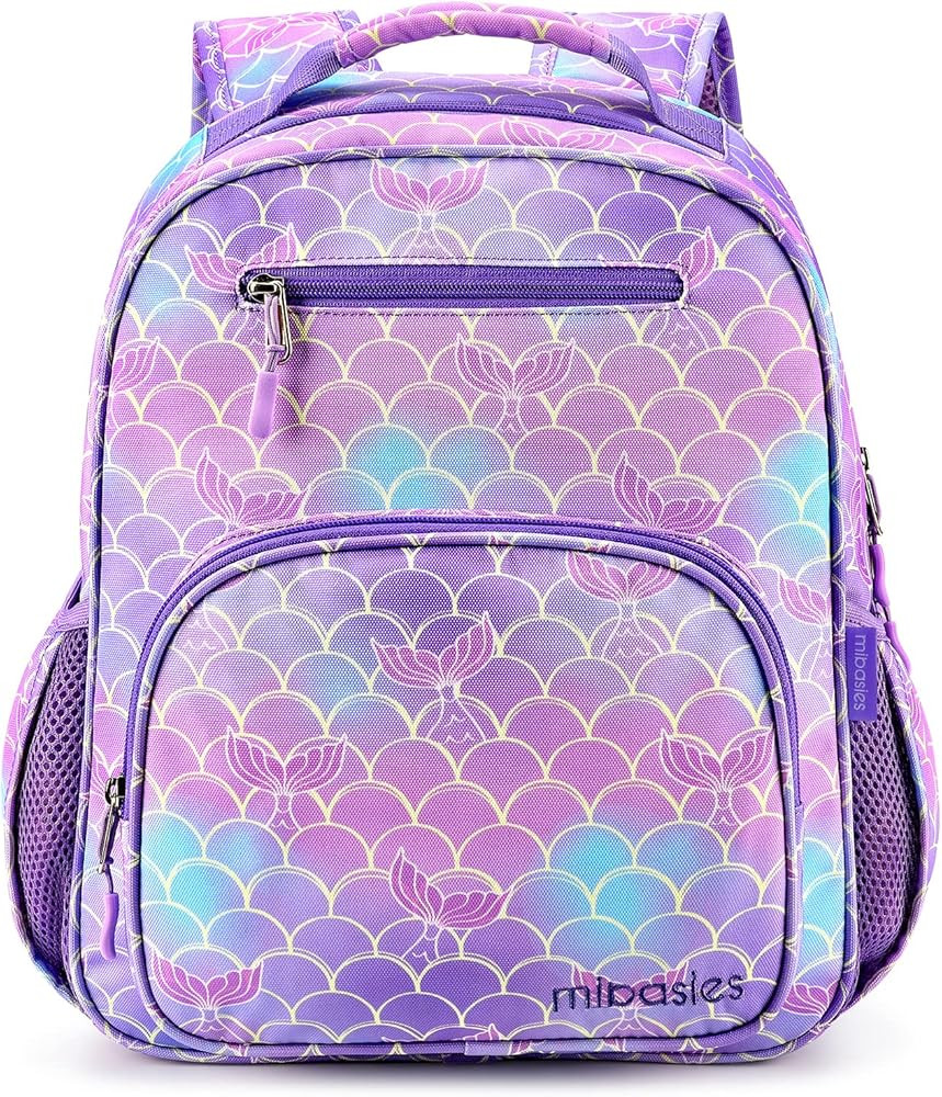 mibasies Girls Backpack 5-8: Lightweight Kids Backpacks for Girls - Girl Bookbag for Elementary S... | Amazon (US)