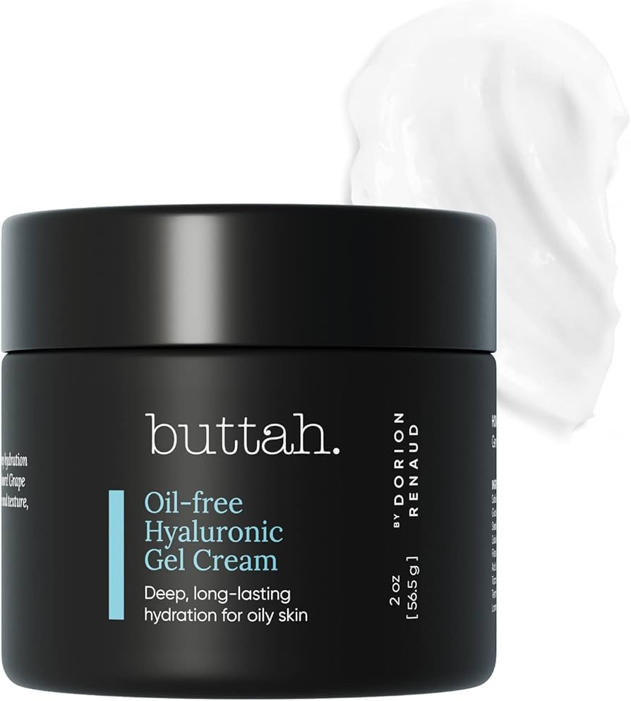 Buttah Skin by Dorion Renaud Oil-Free Hyaluronic Gel Cream 2oz - Daily Moisturizer - Hyaluronic A... | Amazon (US)