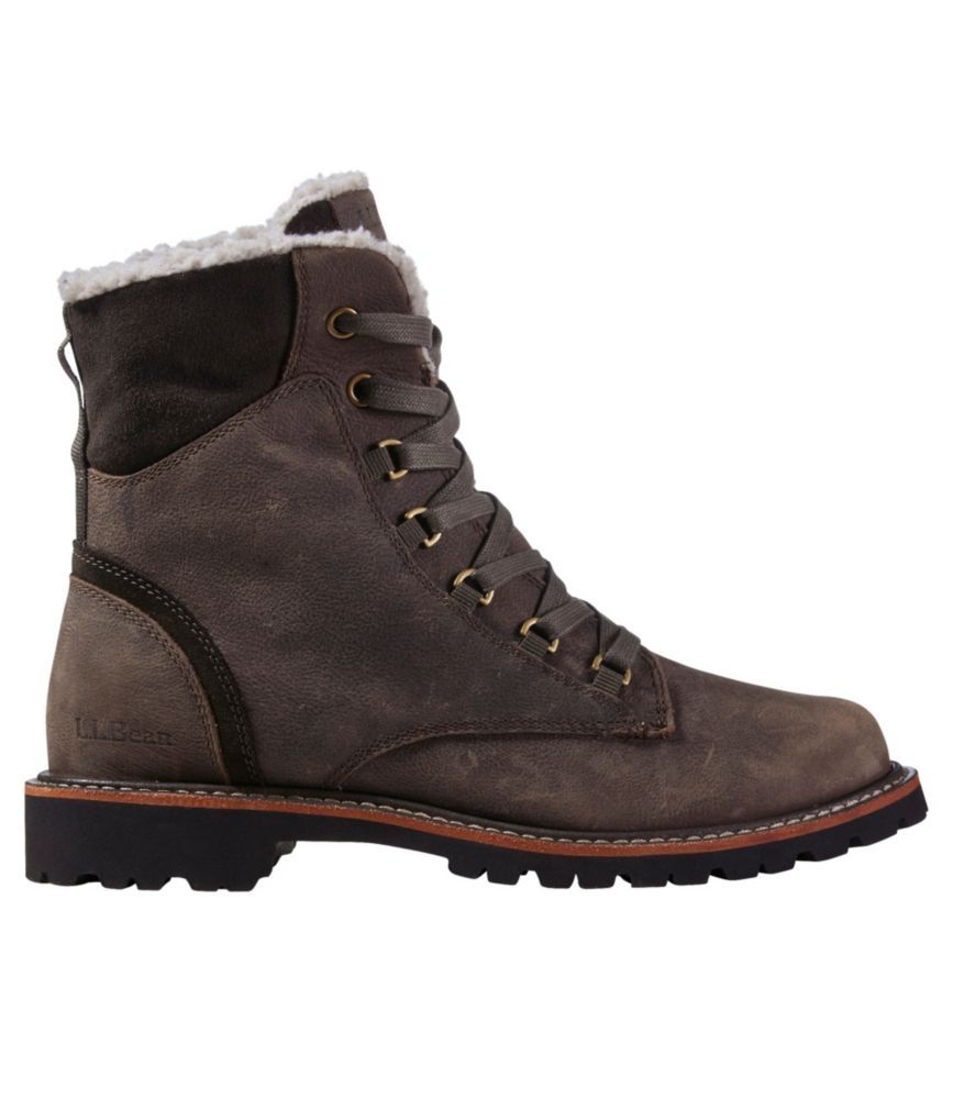 Women's Rugged Cozy Boots, Lace-Up | L.L. Bean