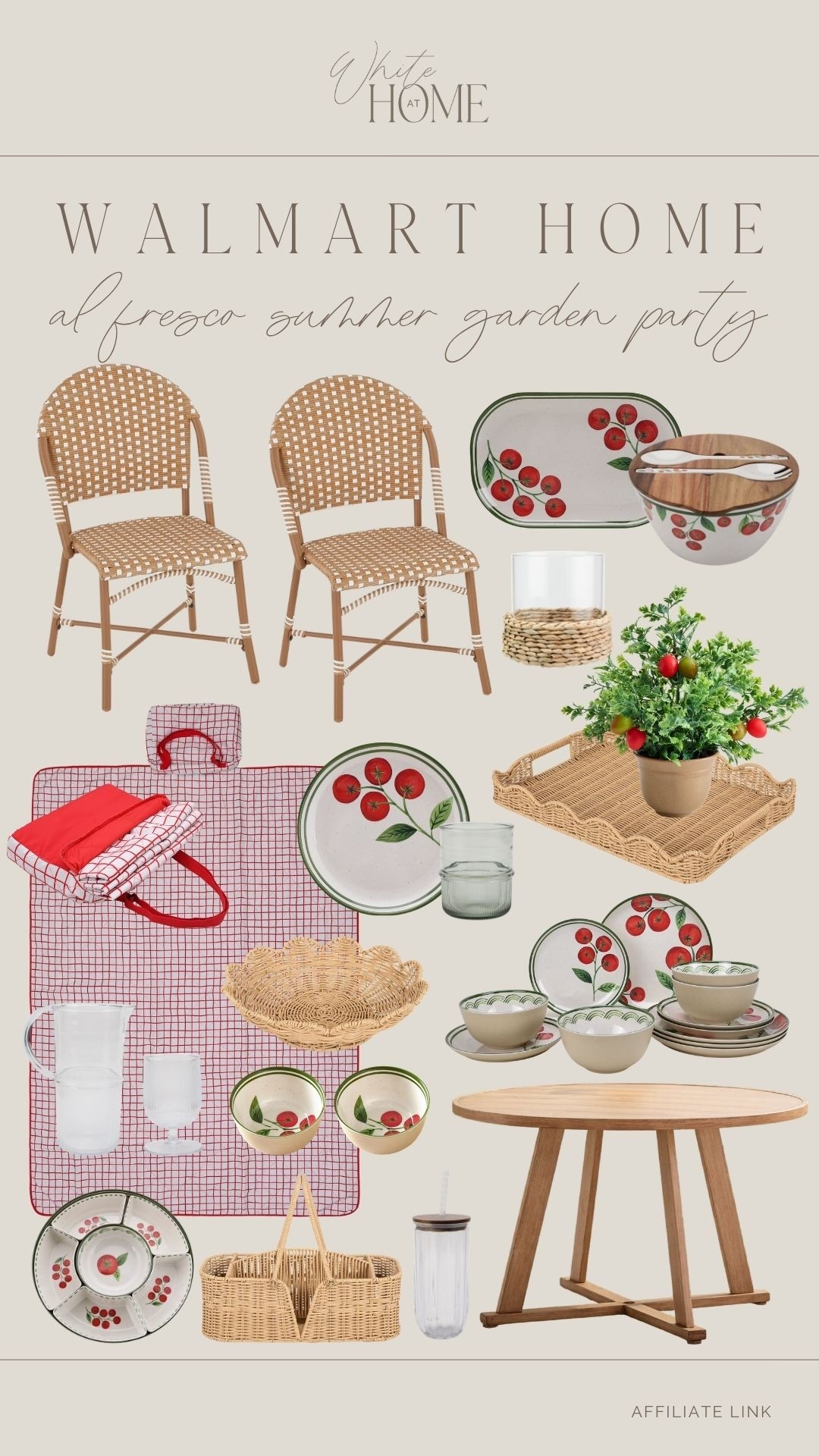 This new Walmart collection is giving all the garden party vibes! These pieces are affordable, made of durable melamine, and beautiful for gathering a group of friends and celebrating patio season! 

#LTKHome
