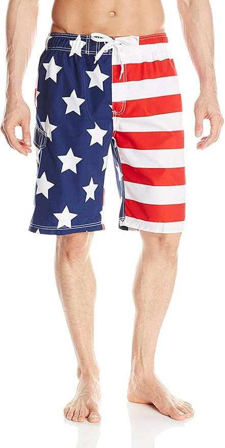 Kanu Surf Men's Barracuda Swim Trunks (Regular & Extended Sizes) | Amazon (US)