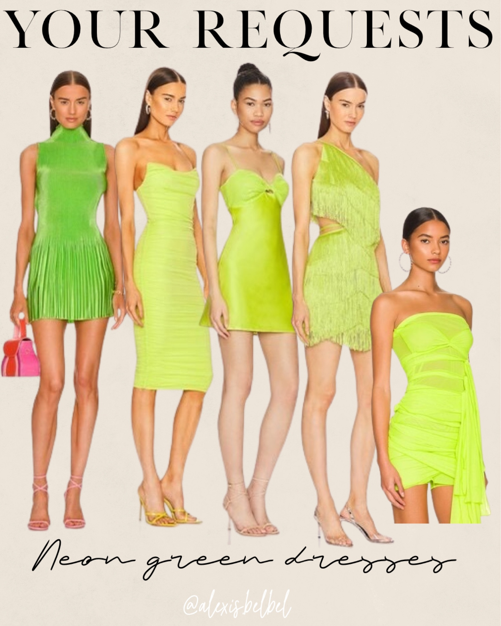 Neon dresses for any events 

#LTKFindsUnder100 #LTKSeasonal #LTKFindsUnder50