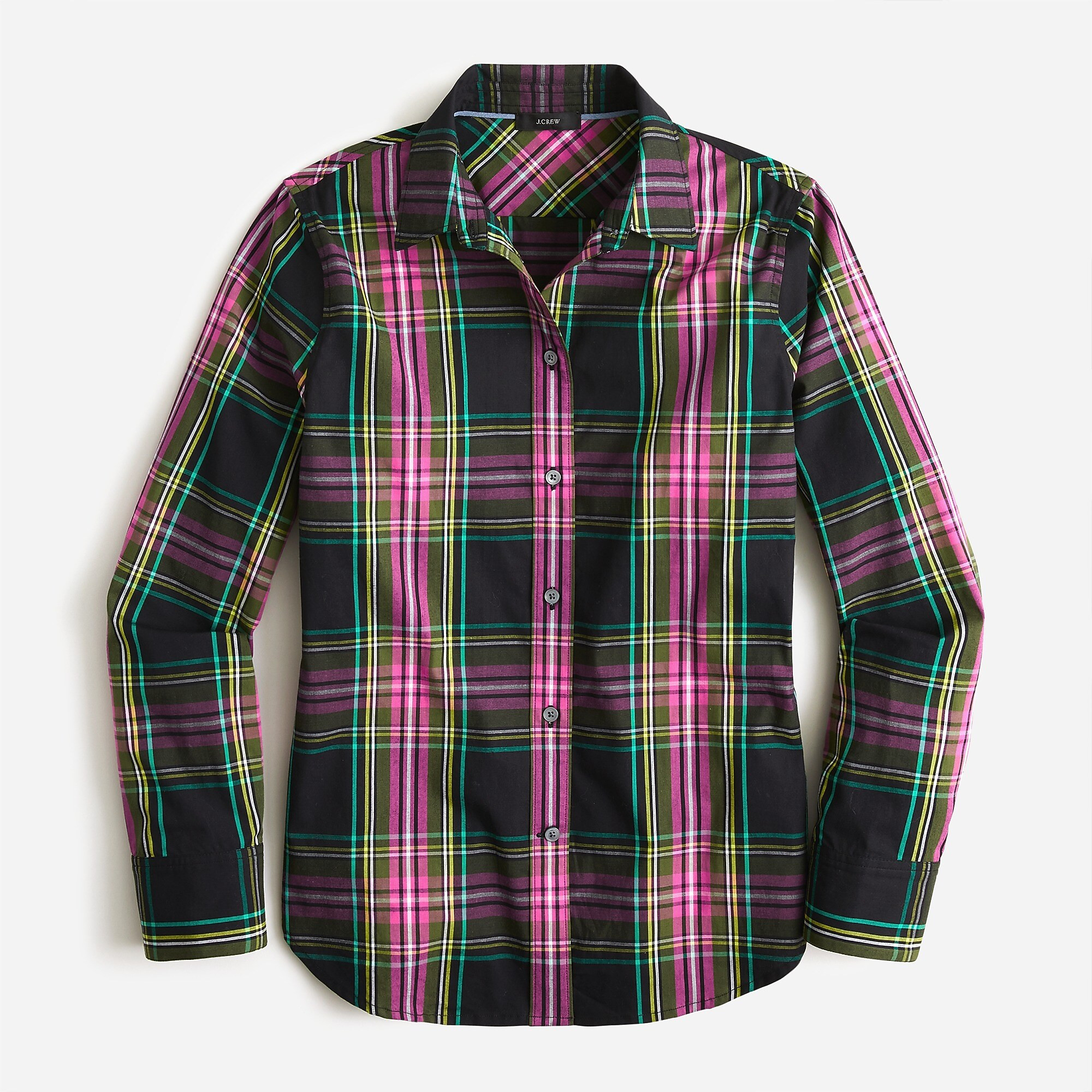 Slim-fit shirt in pink Stewart tartan | J. Crew US