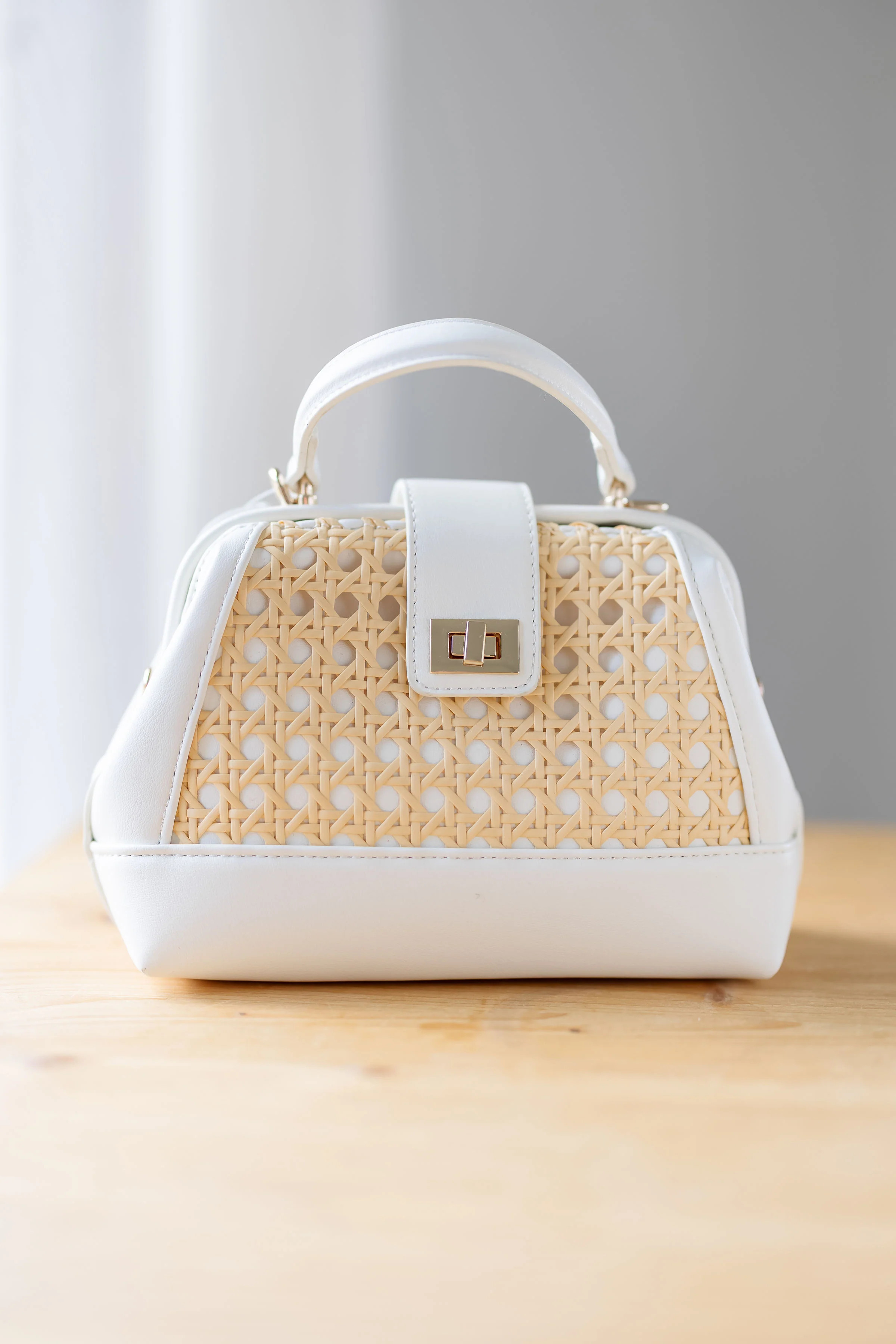 Caroline Bag-White | Landry Kate