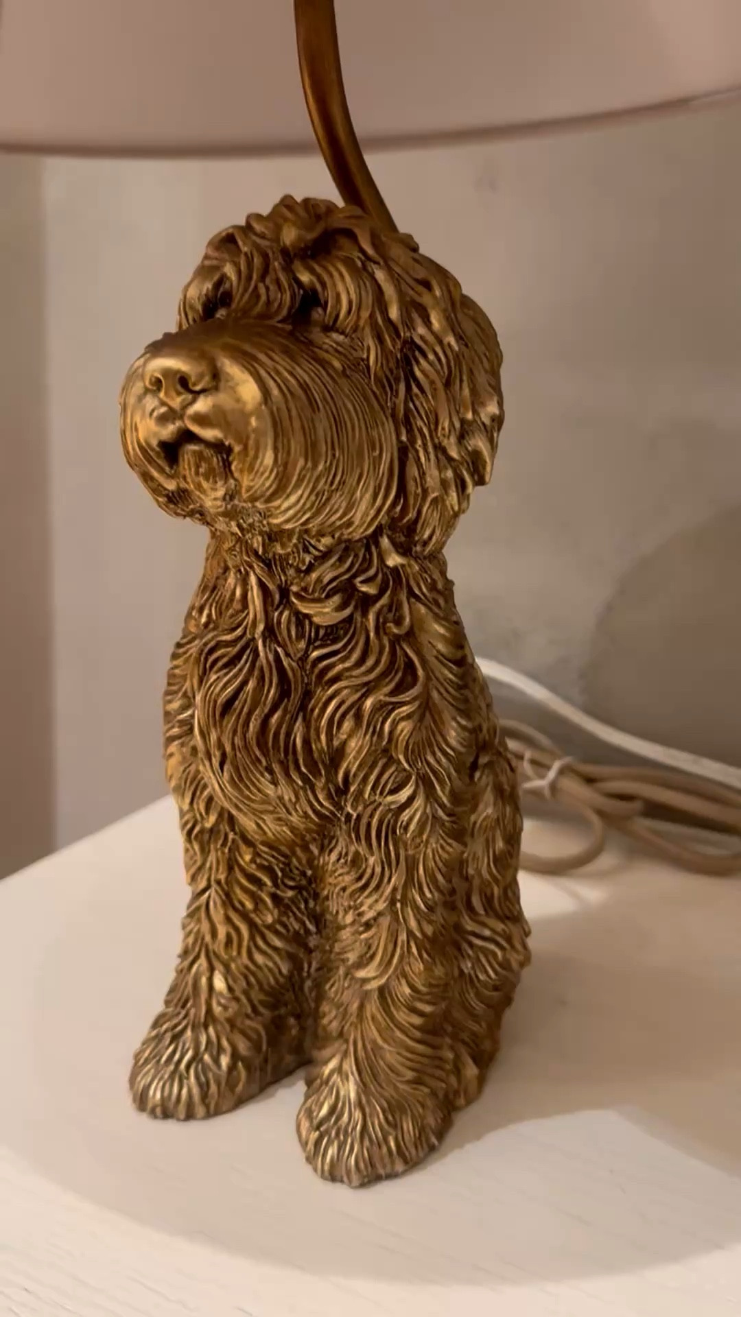 The Icon Table Lamp: Dog Edition

I haven’t seen these lamps in person yet… and now I can vouch that they are adorable and so worth it!!!
