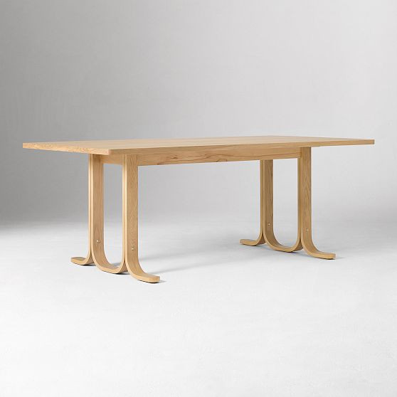 Marcus Samuelsson 76"" Dining Table, Blonde | West Elm (US)