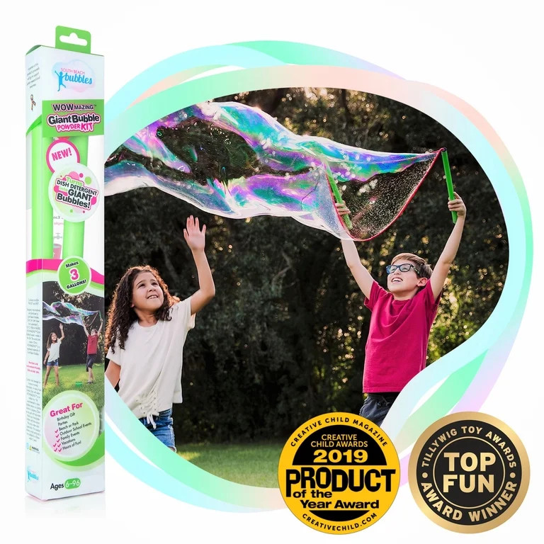 WOWmazing Giant Bubble Powder Kit | Walmart (US)