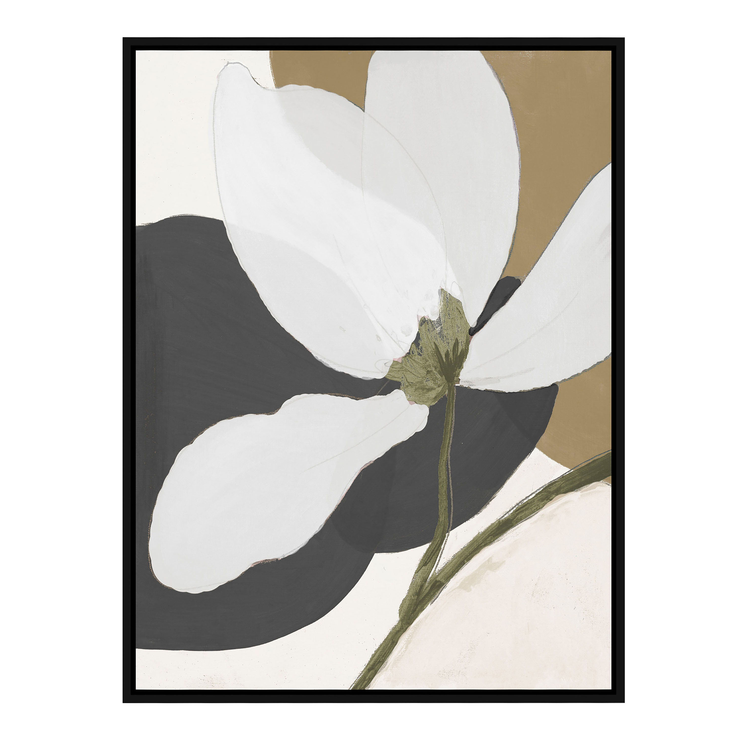 Abstract Floral by Patricia Pinto Framed Canvas Wall Art | World Market