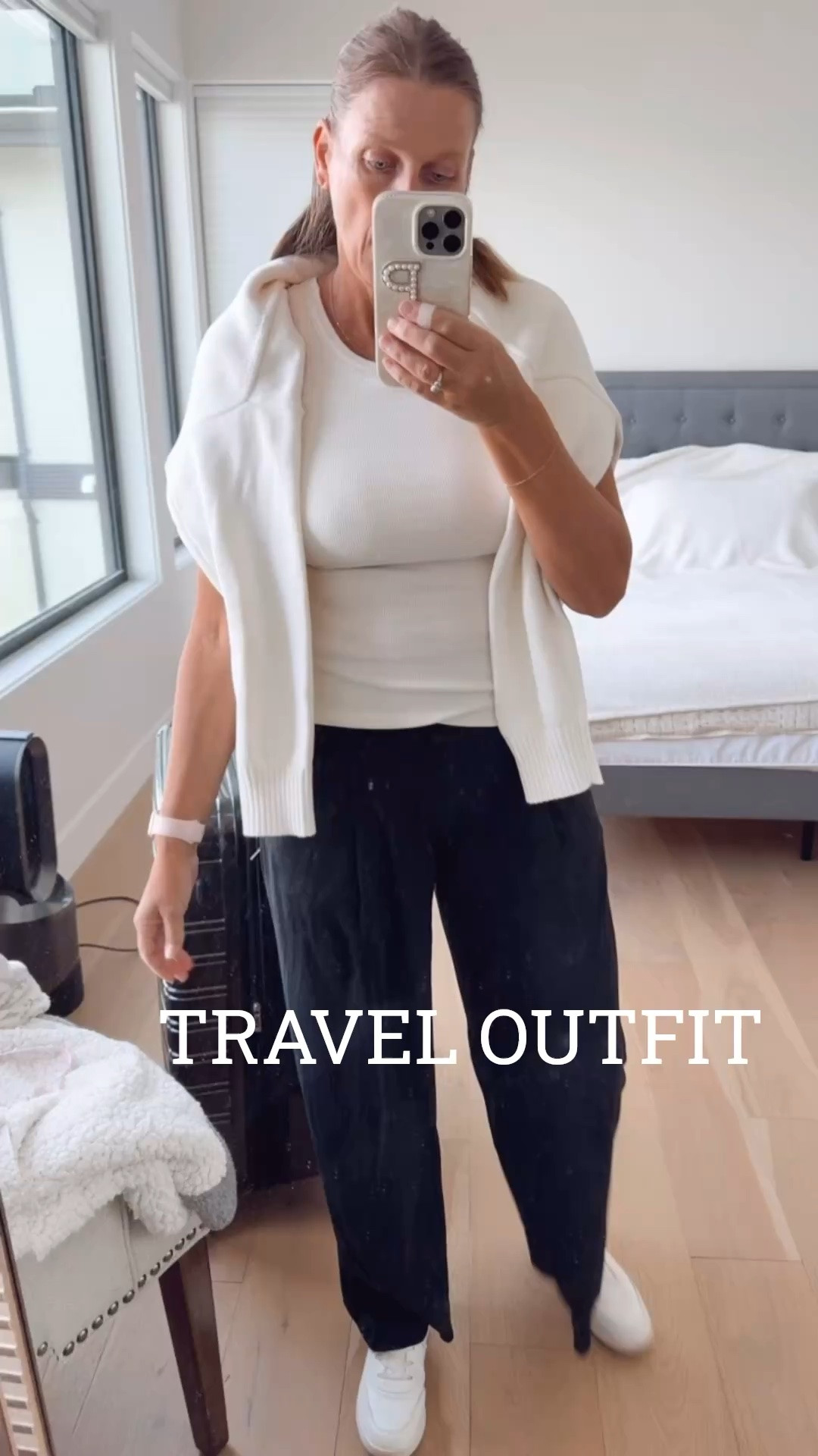 Travel Outfit 
This bra free top is amazing for traveling 

Elevated style, mom style, airport outfit, travel style, euro vacation

#LTKtravel #LTKcanada #LTKstyletip