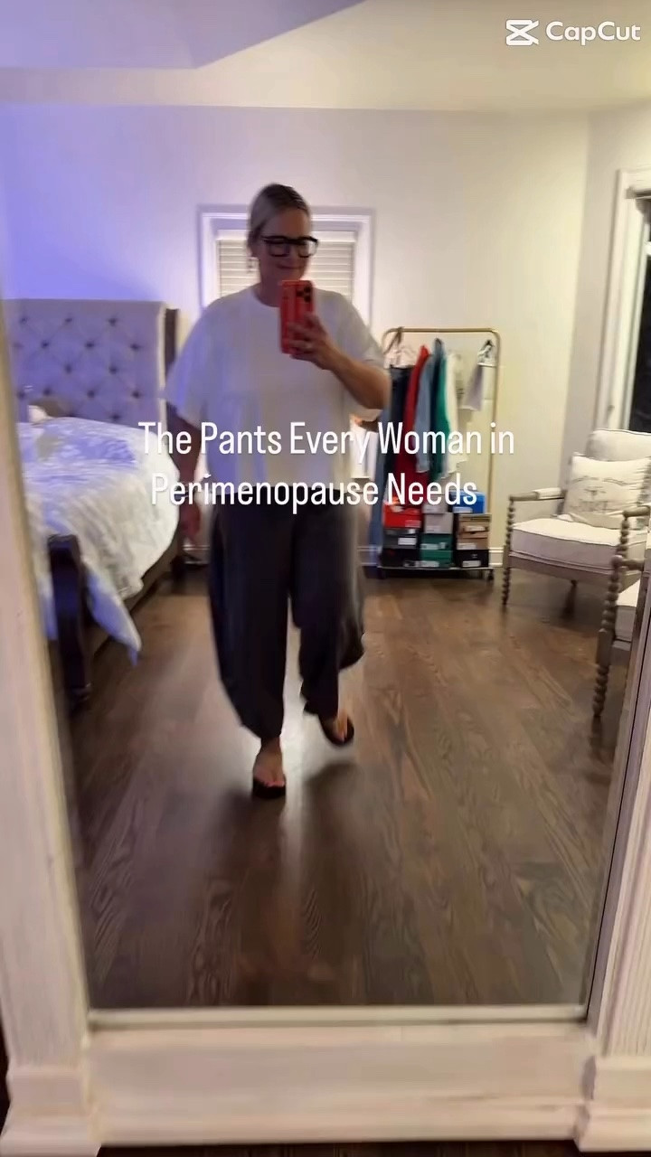 The BEST perimenopause pants I’ve found! 🙌

If you’re dealing with bloating, hot flashes, or just want to be comfortable without sacrificing style… these Free People pants are SO good. They’re lightweight, flattering, and honestly feel like you’re wearing pajamas.

I’ve been reaching for them nonstop! 🤍

Comment “LINK” and I’ll send you all the details!

#Perimenopause #FreePeople #Over40Style #ComfortStyle #WomenOver40