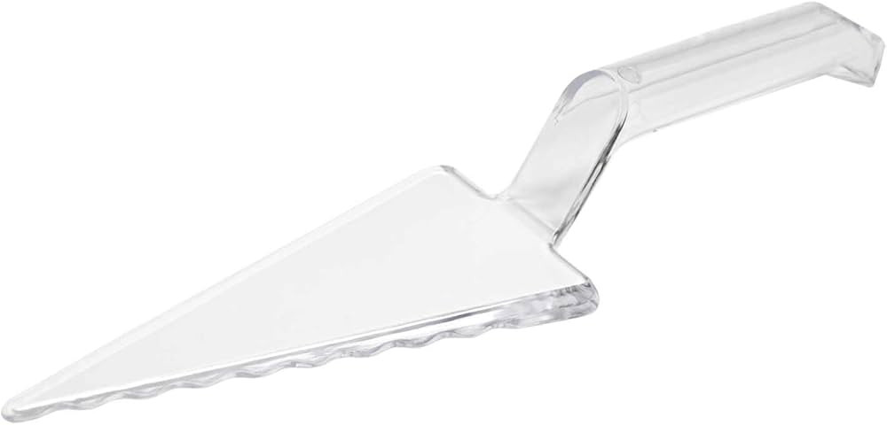 Party Essentials Heavy Duty Plastic Cake Server/Pie Cutter/Pastry Slicer/Spatula for Serving Pizz... | Amazon (US)
