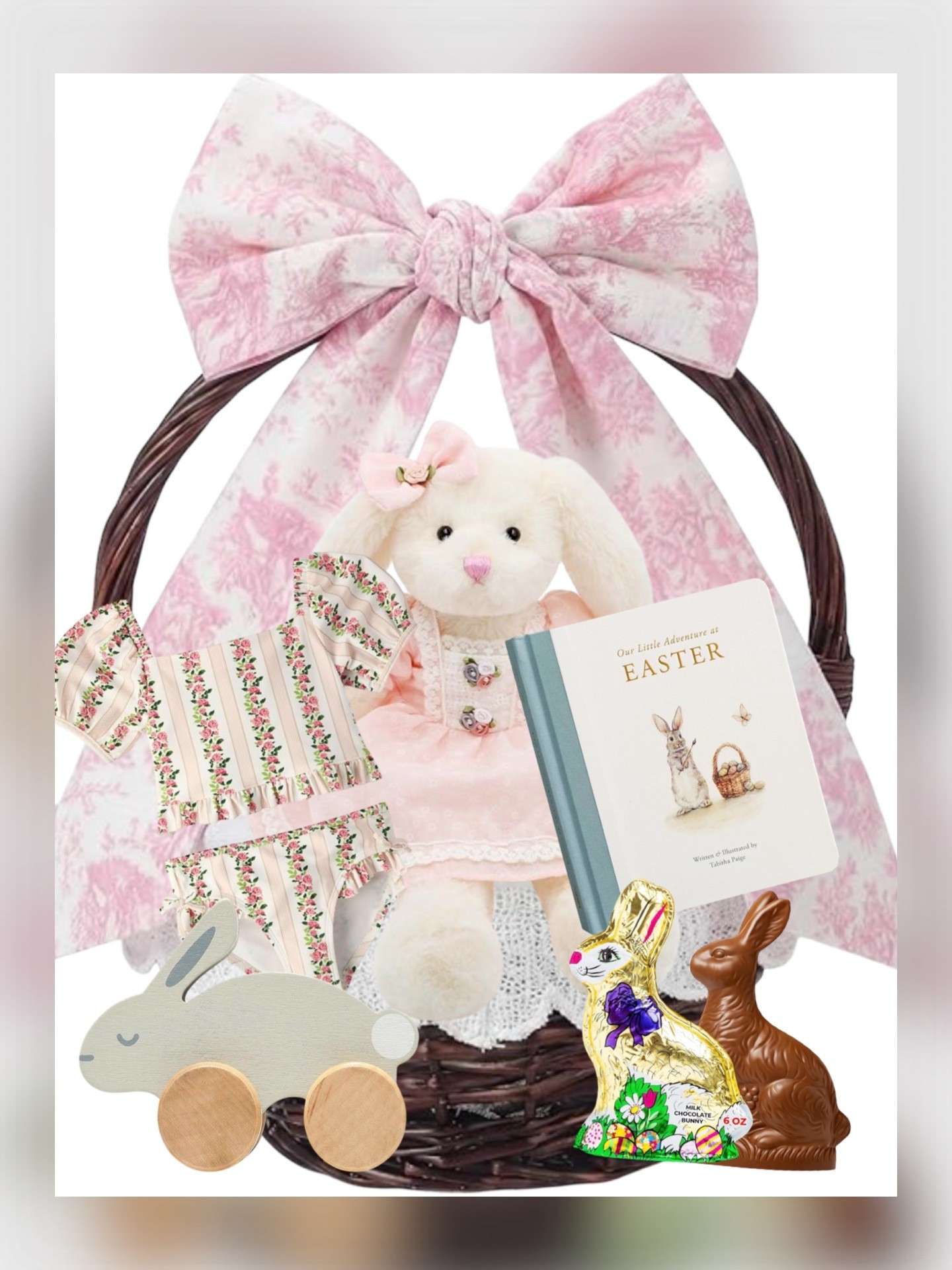 Sweet Pink Easter Basket Ideas for Girls 🐰🎀🌸


The sweetest little pink Easter basket idea! 🐰🎀 I filled this wicker basket with a darling bunny plush, a classic chocolate bunny, pastel eggs, a wooden bunny toy, and the cutest floral two-piece outfit. I also added a precious Easter storybook that makes such a special keepsake for little ones. Everything is soft, sweet, and perfect for creating a beautiful Easter morning basket for toddlers and young girls. 🌸🥚

Perfect if you’re putting together a classic, feminine Easter basket with toys, books, and a few treats mixed in. These are all such cute finds that make Easter morning feel extra special! 💗🐣

Easter basket ideas, toddler Easter basket, girls Easter basket ideas, pink Easter basket, toddler Easter gifts, Easter basket fillers for girls, classic Easter bunny basket, Amazon Easter finds, toddler girl Easter outfit, Easter books for kids.

#LTKHome #LTKBaby #LTKKids