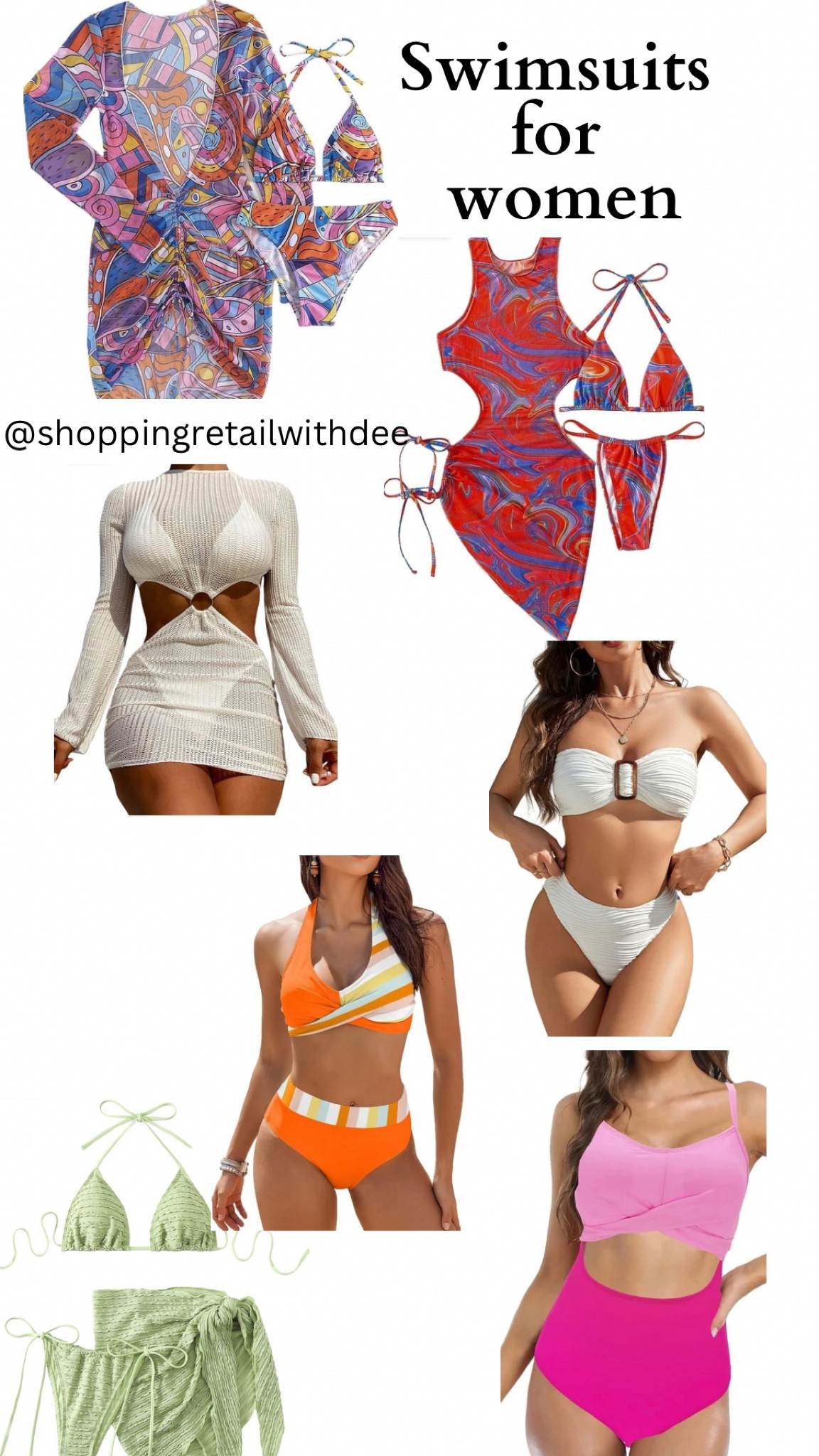 Swimsuits for women, swimwear 

#LTKSwim #LTKFindsUnder50 #LTKSeasonal