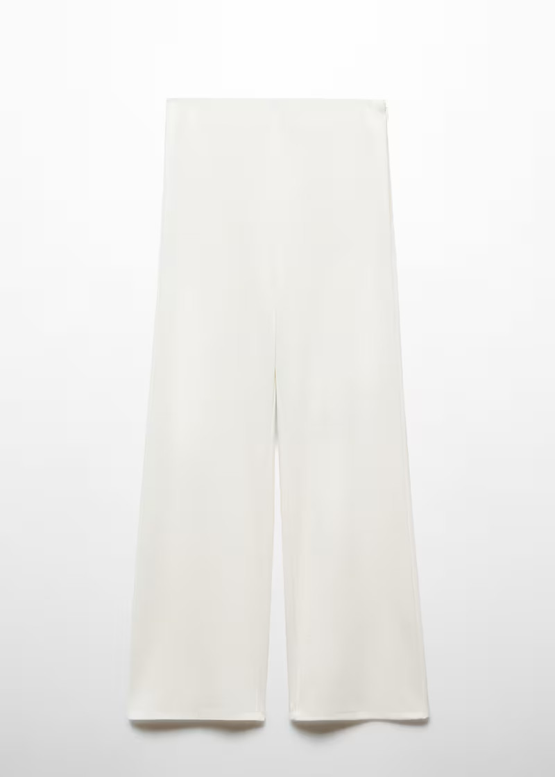 Gerade, fließende hose -  Damen | Mango Deutschland | MANGO (DE)