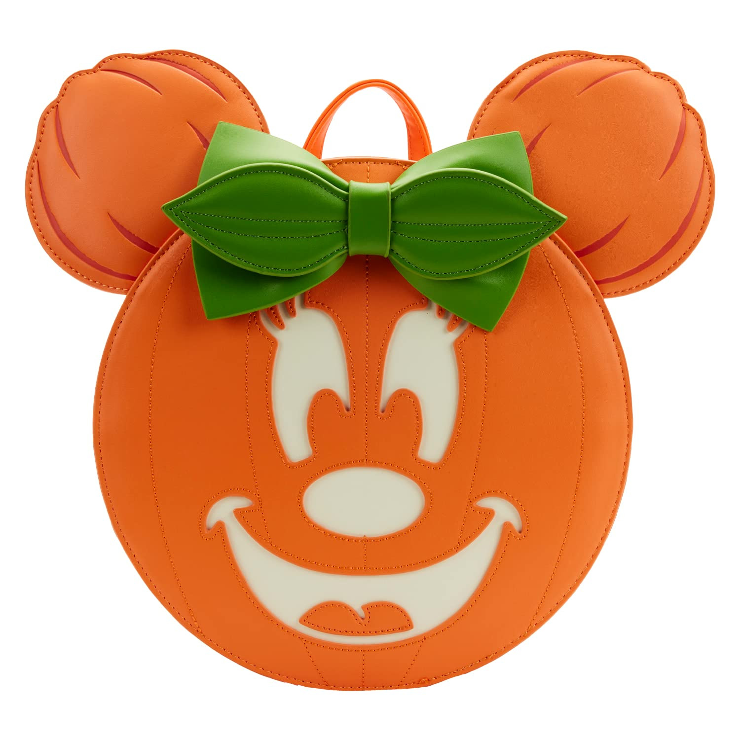 Loungefly Disney Glow FACE Minnie Pumpkin MINI Backpack | Amazon (US)